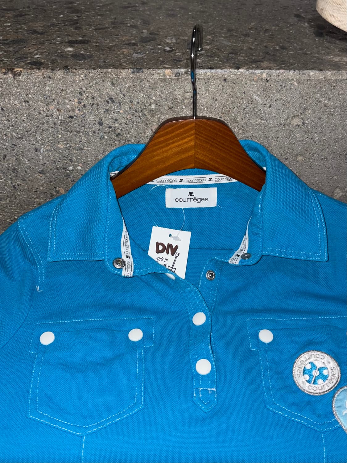 Courreges 카라 티셔츠 상품이미지7