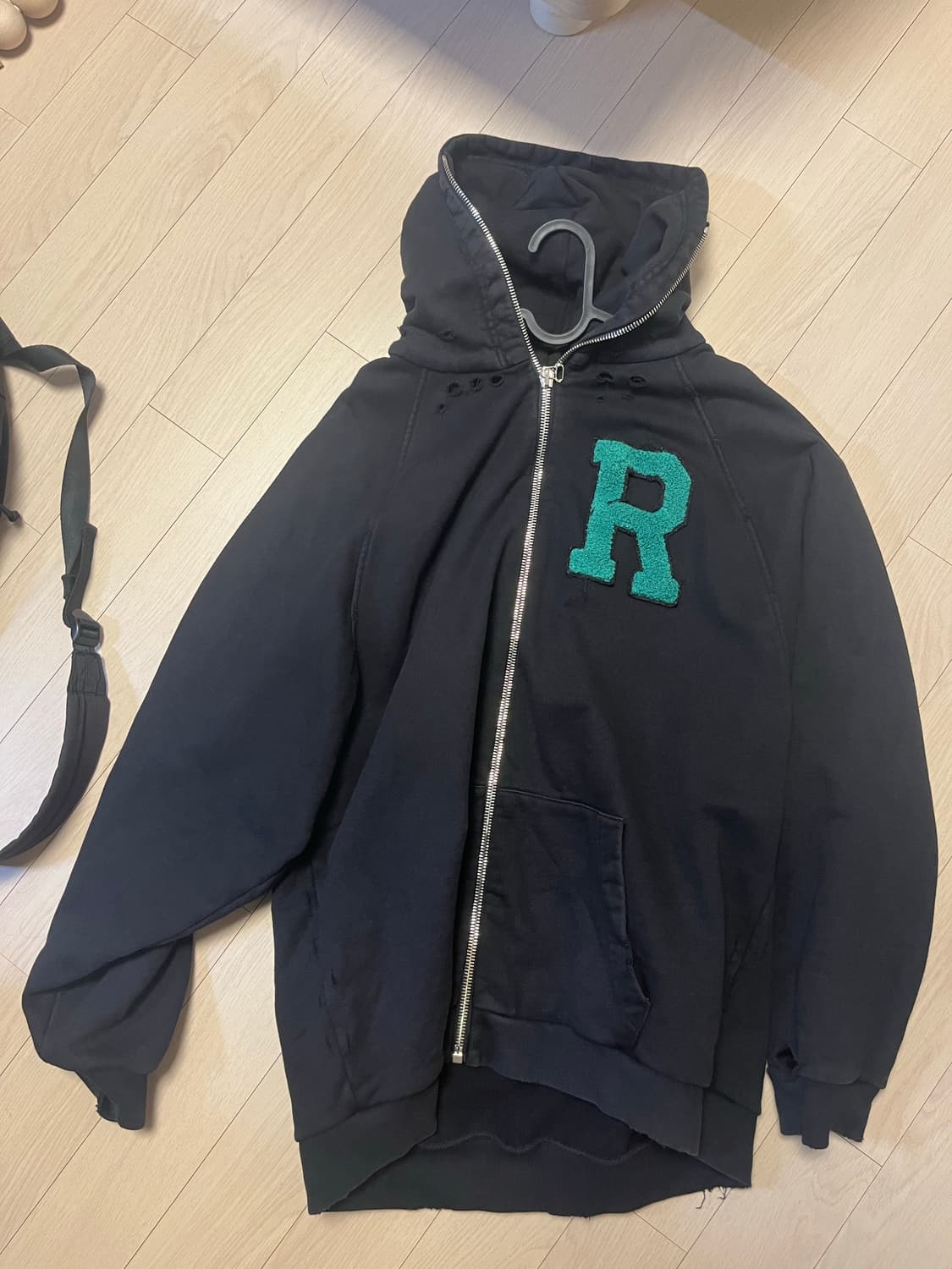 급처 L) 라프시몬스 후드 집업 상품이미지1