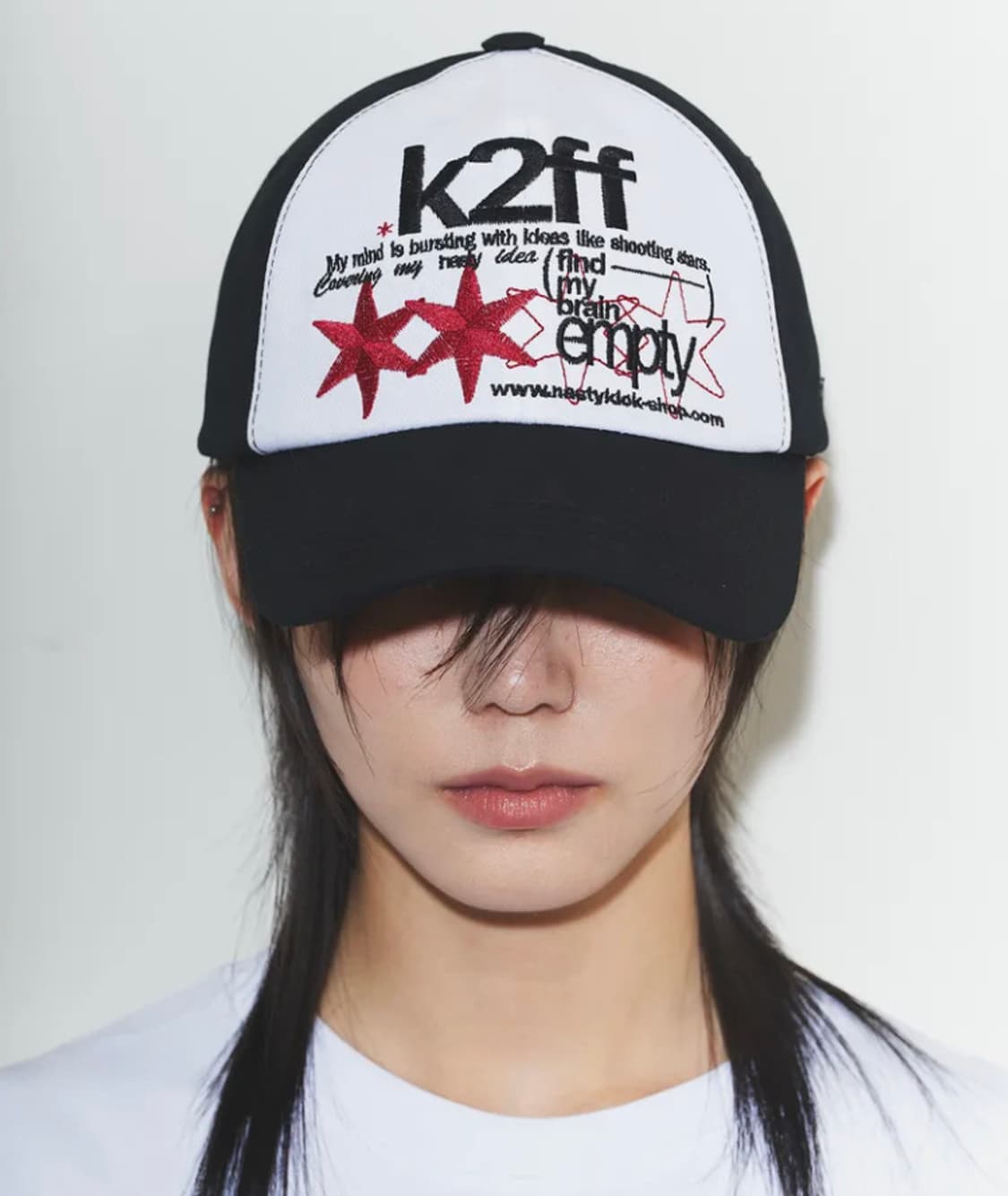네스티킥 k2ff 엠프티 볼캡 모자 상품이미지1
