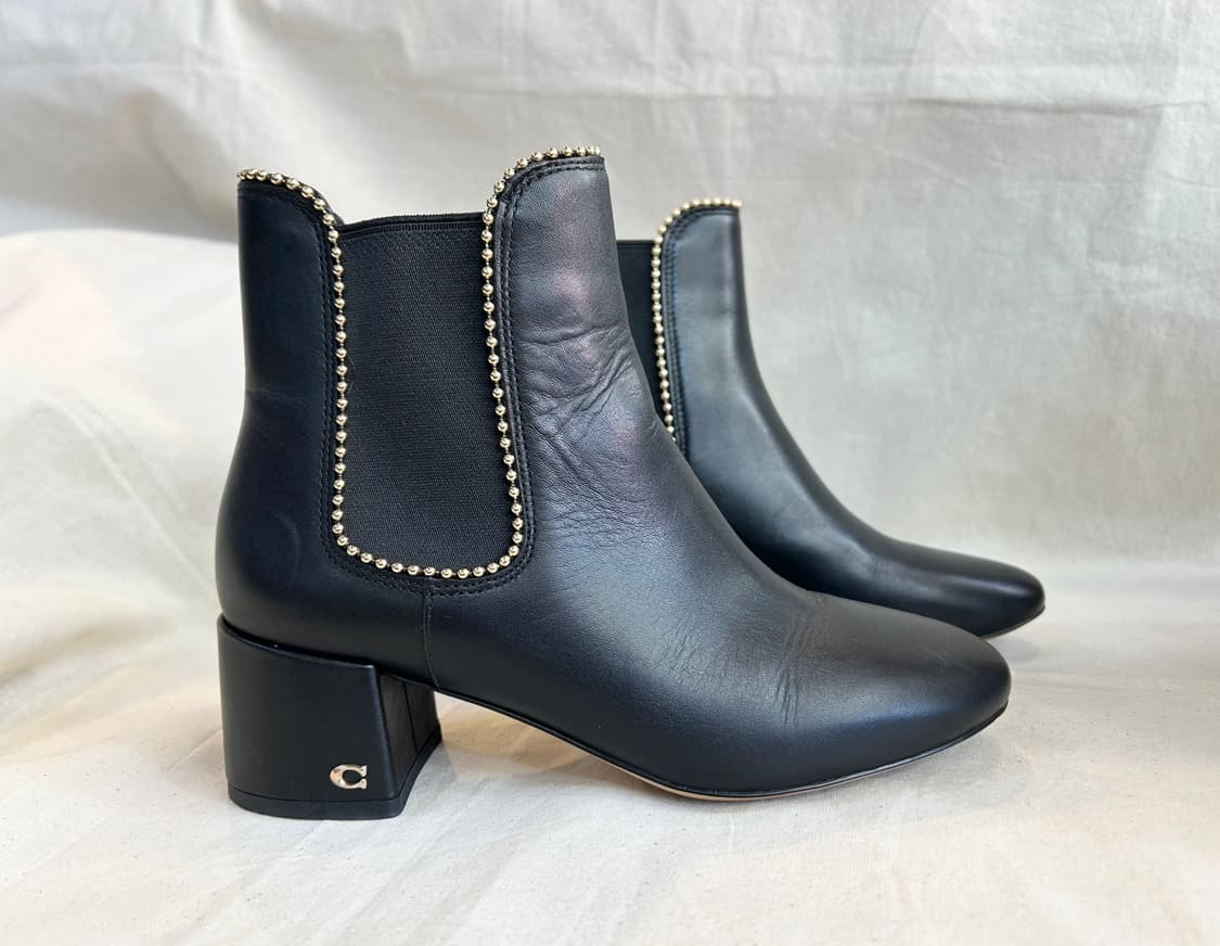 코치 레더 트림 부츠 상품이미지3