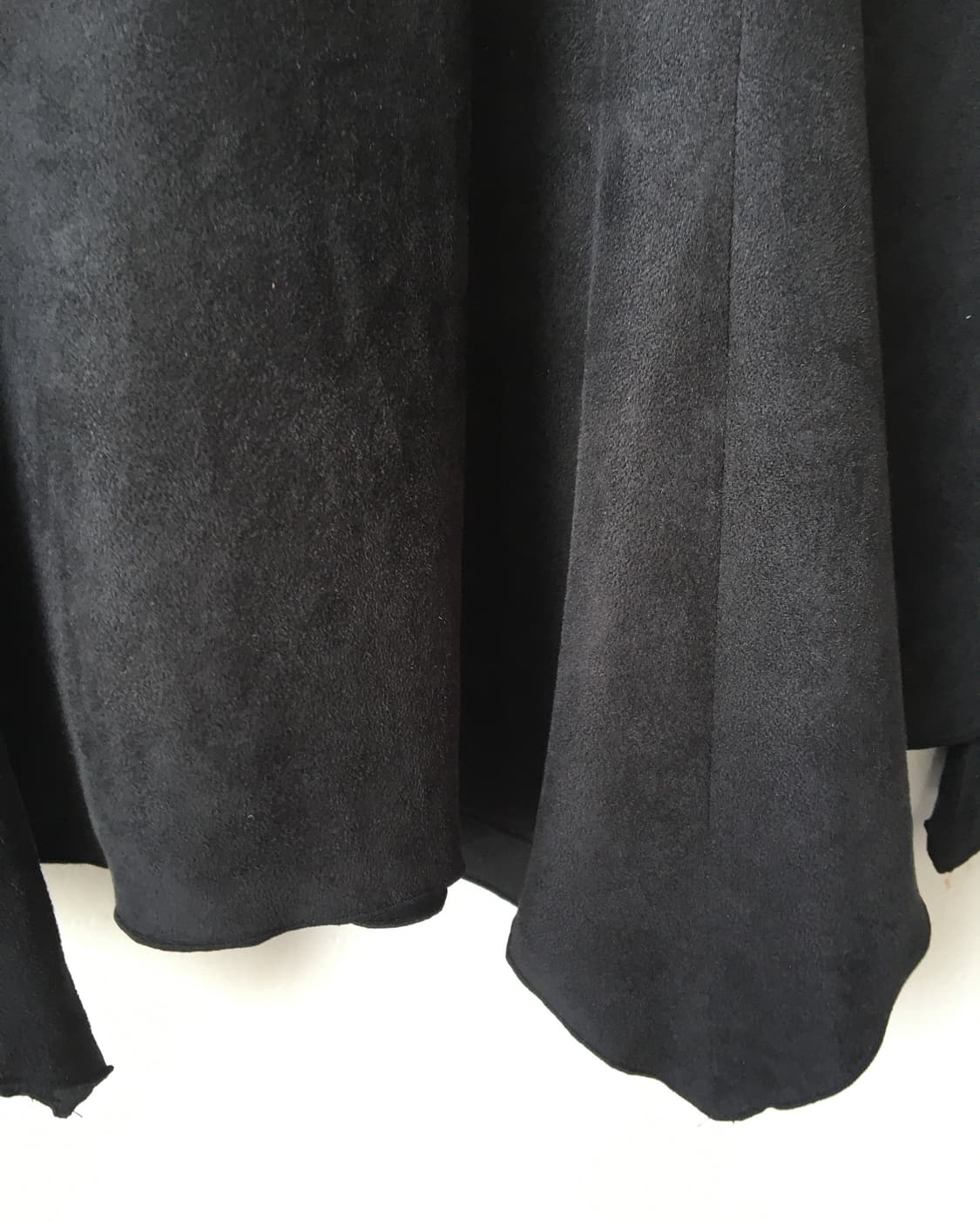 Unbalanced suede skirt 상품이미지2