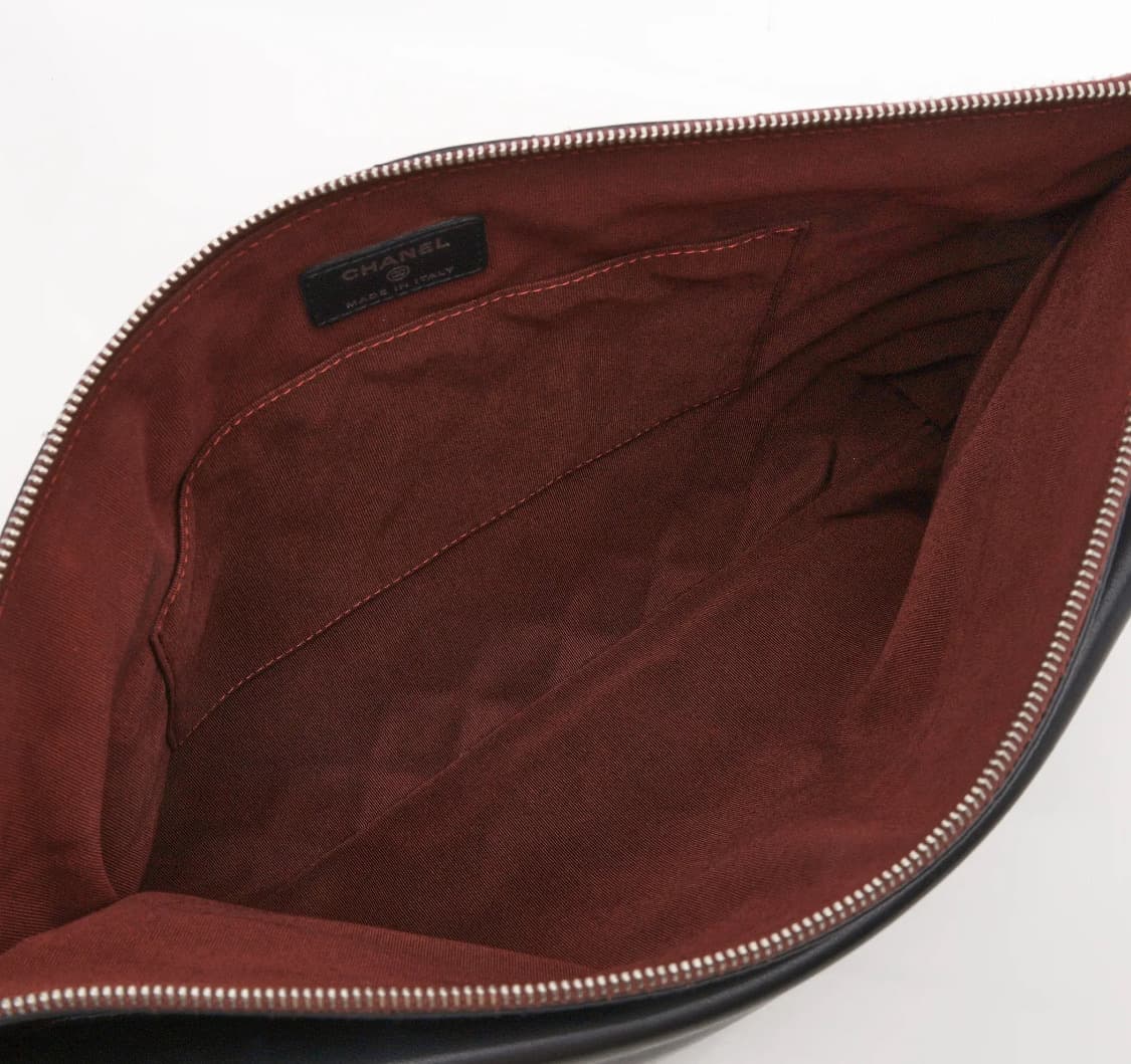 [S급] 샤넬 램스킨 플랩 클러치백 판매합니다!!! 상품이미지8