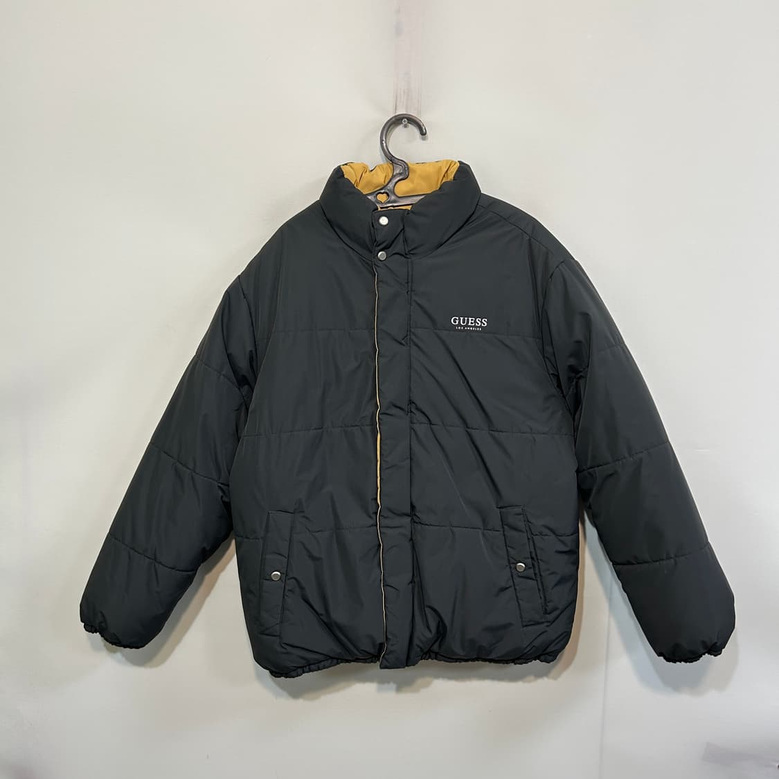 게스 남성 양면 덕다운 패딩 105 상품이미지1