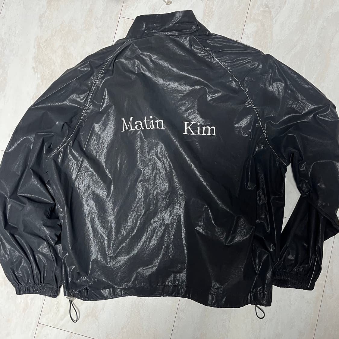 Matin Kim 마뗑킴 코팅점퍼 바람막이 프리사이즈 상품이미지2