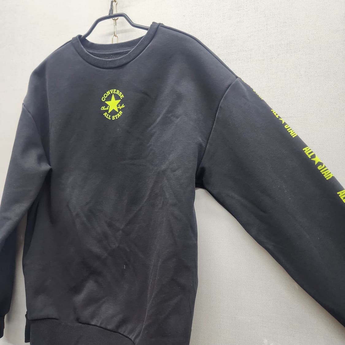 컨버스 올스타 센터/사이드 로고 맨투맨 M 상품이미지2