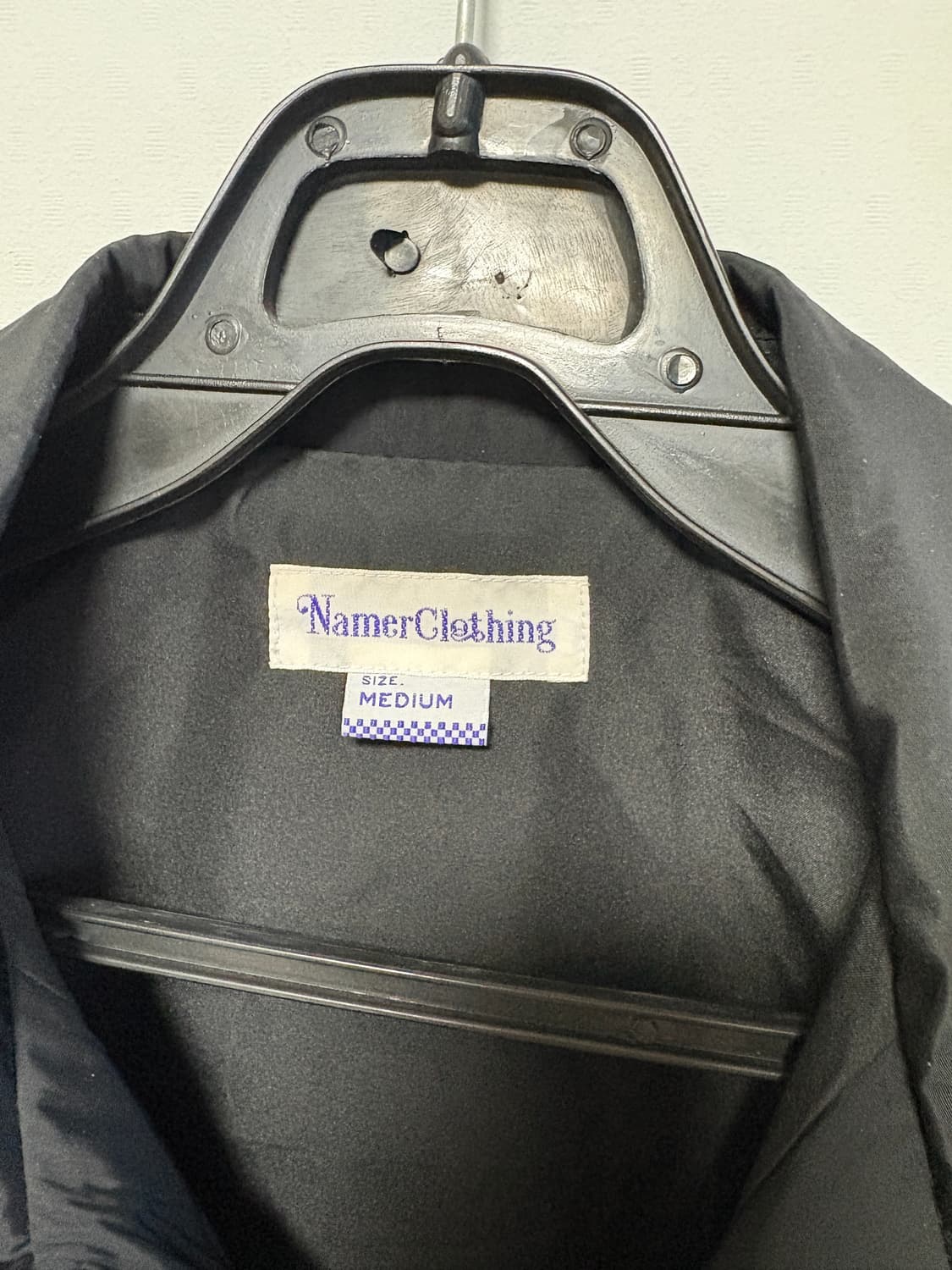 네이머클로딩 블랙 코치 재킷 상품이미지3