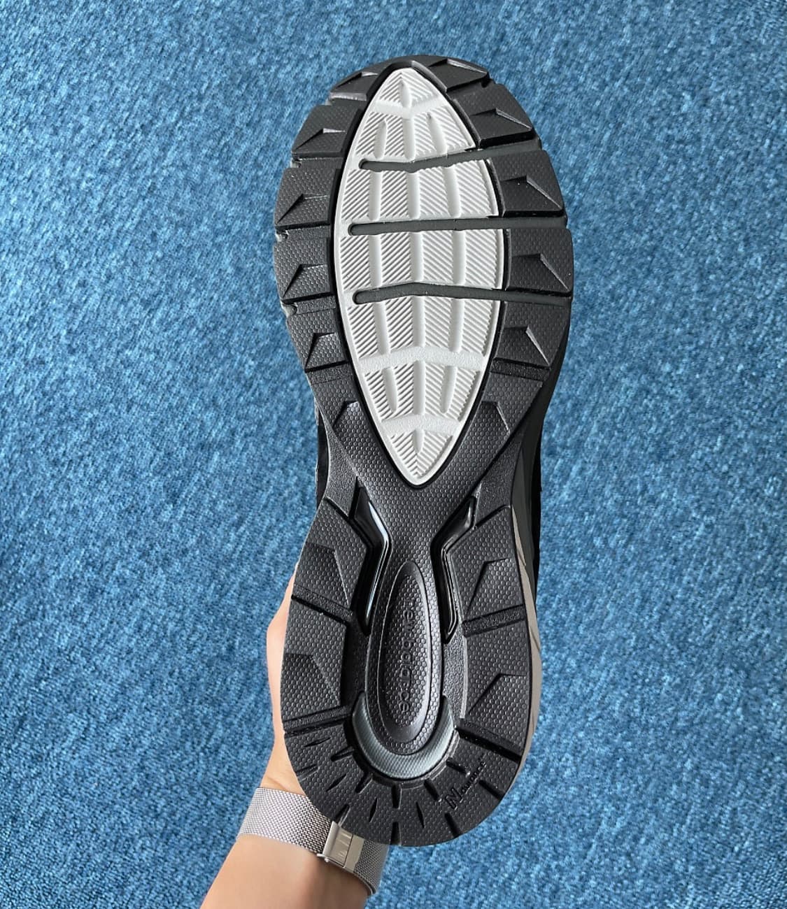 (풀박스,실착1회) 뉴발란스 990v5 블랙 상품이미지8