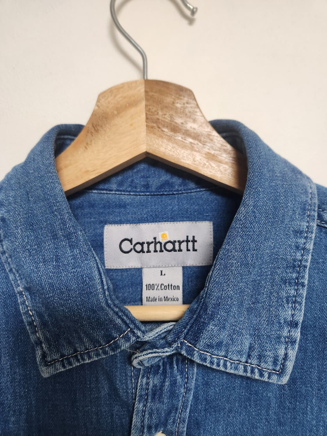 칼하트Carhartt 데님 셔츠 L - S204 상품이미지5
