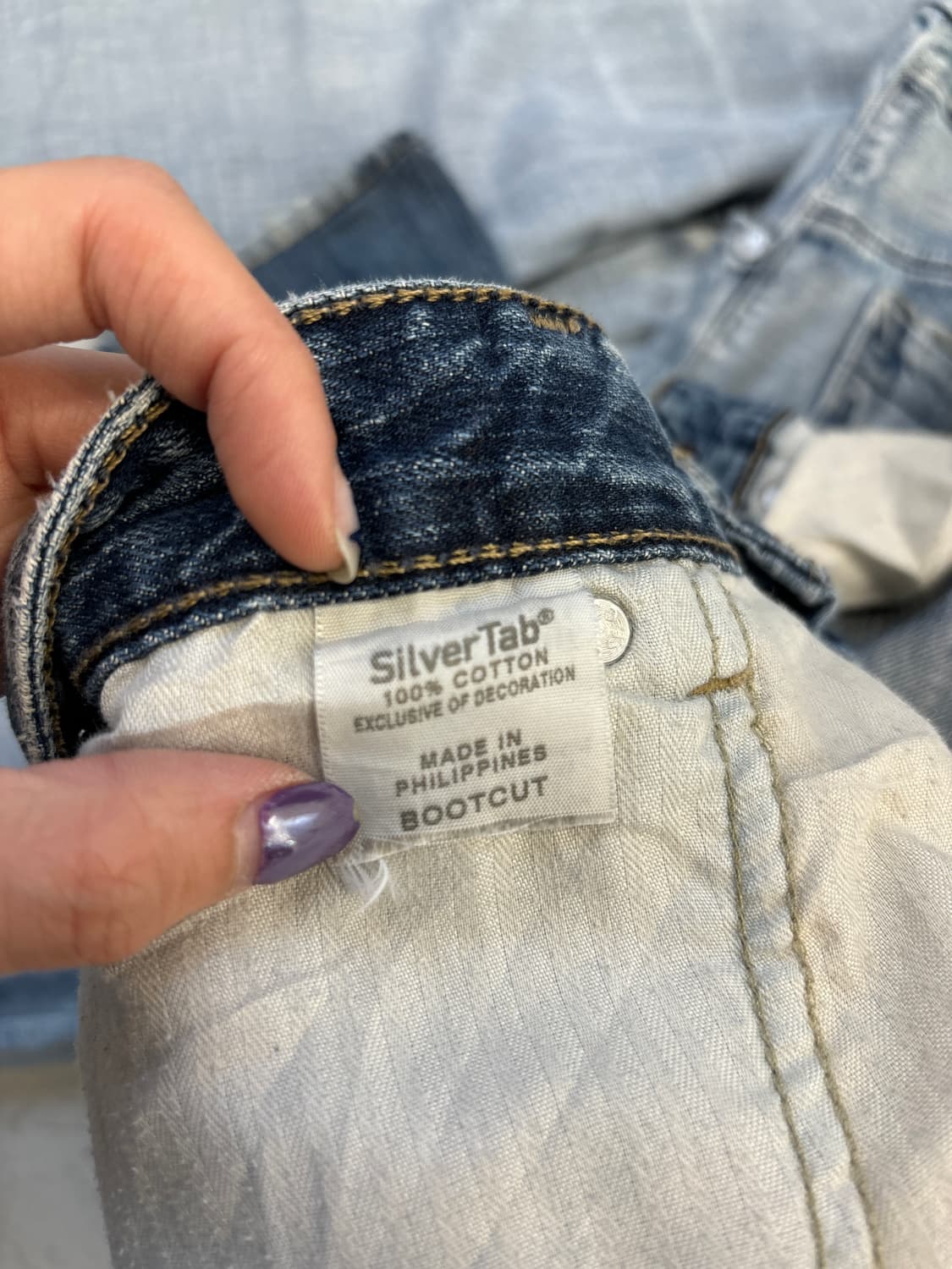 00‘s 리바이스 실버탭 부츠컷 상품이미지6