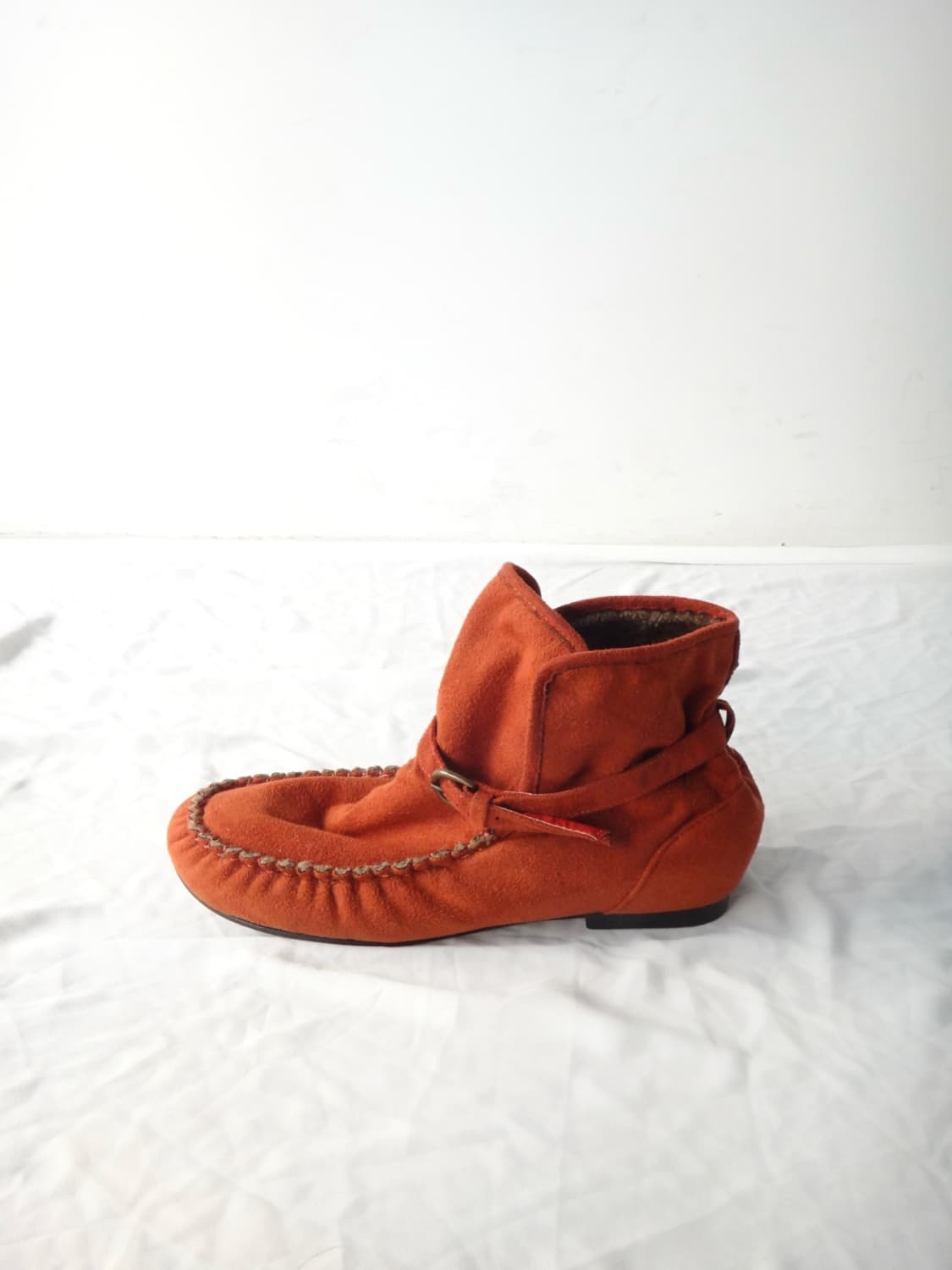 Suede moc warm boots / orange 상품이미지2