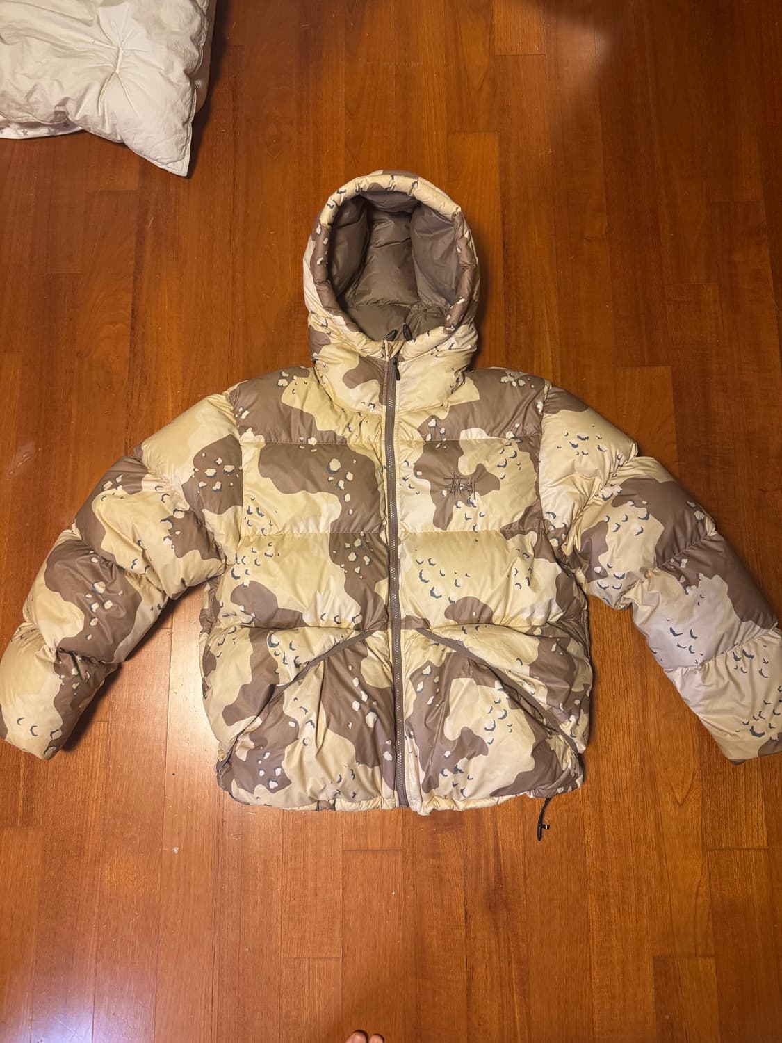 스투시 립스탑 다운 패딩 자켓 상품이미지1