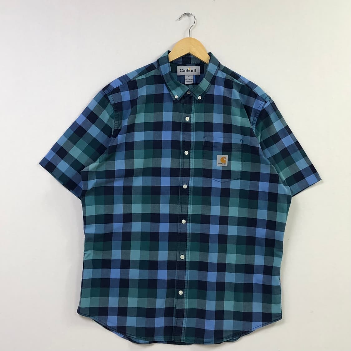 105 칼하트 옥스포드 체크 셔츠 상품이미지2