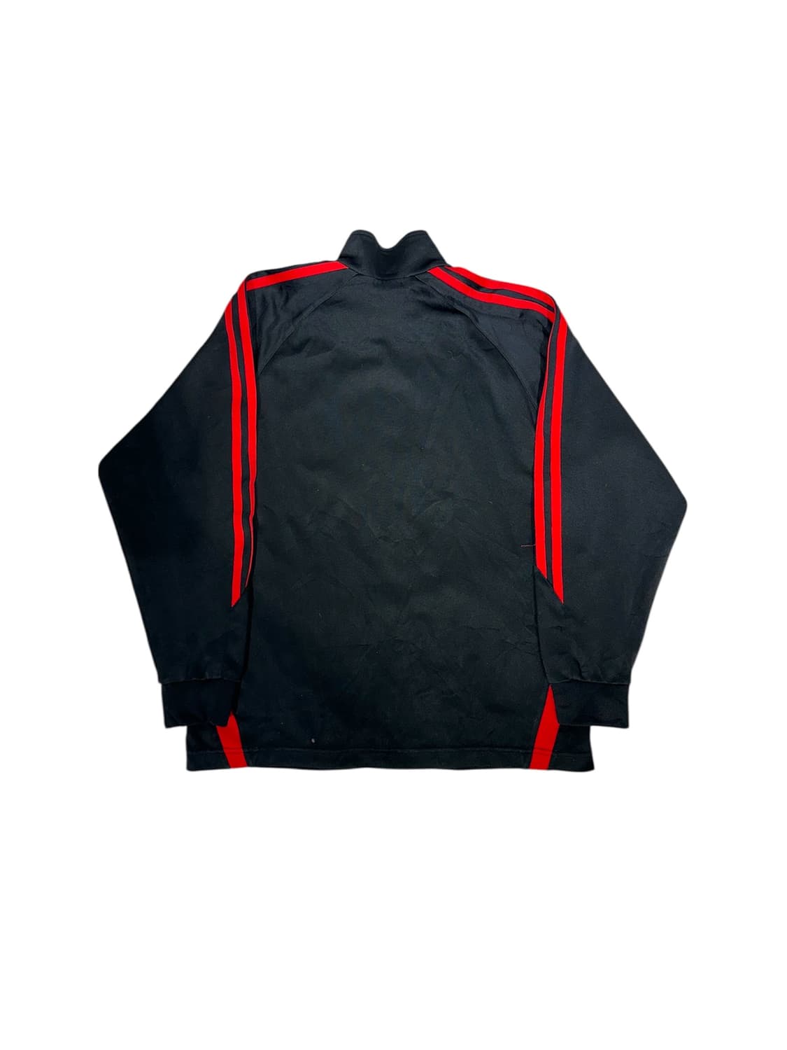 아디다스 블랙 레드 사이드 라인 스몰 로고 트랙탑 져지 상품이미지6