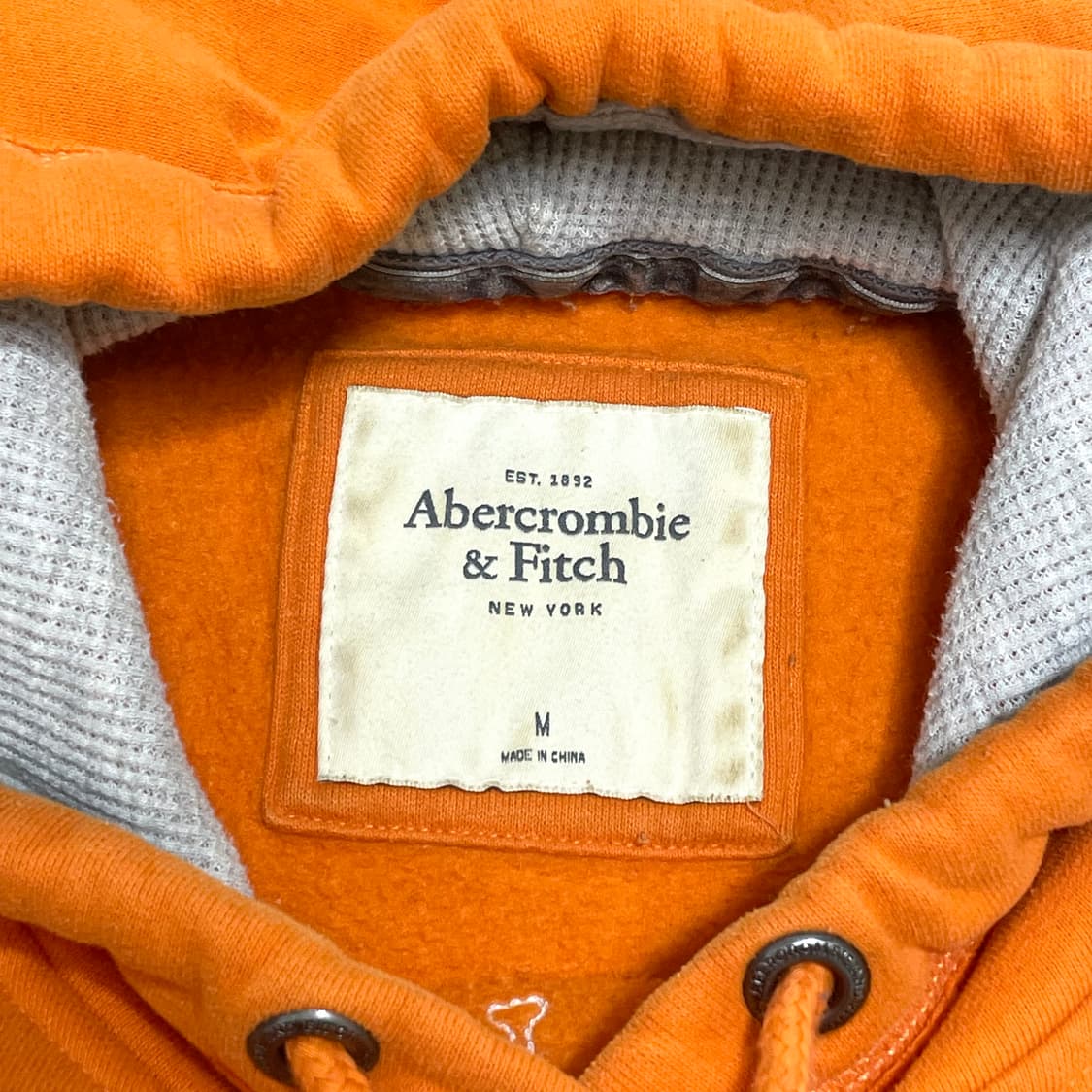 아베크롬비 헤르메스신발 오렌지 기모 후드티셔츠 여성M 상품이미지3