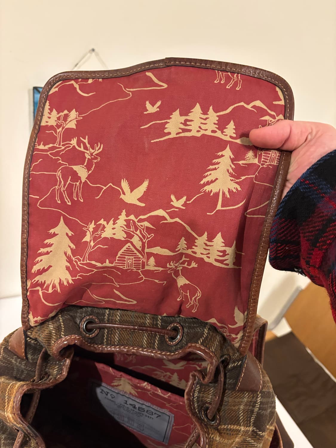 fossil 파슬 체크백팩 상품이미지7