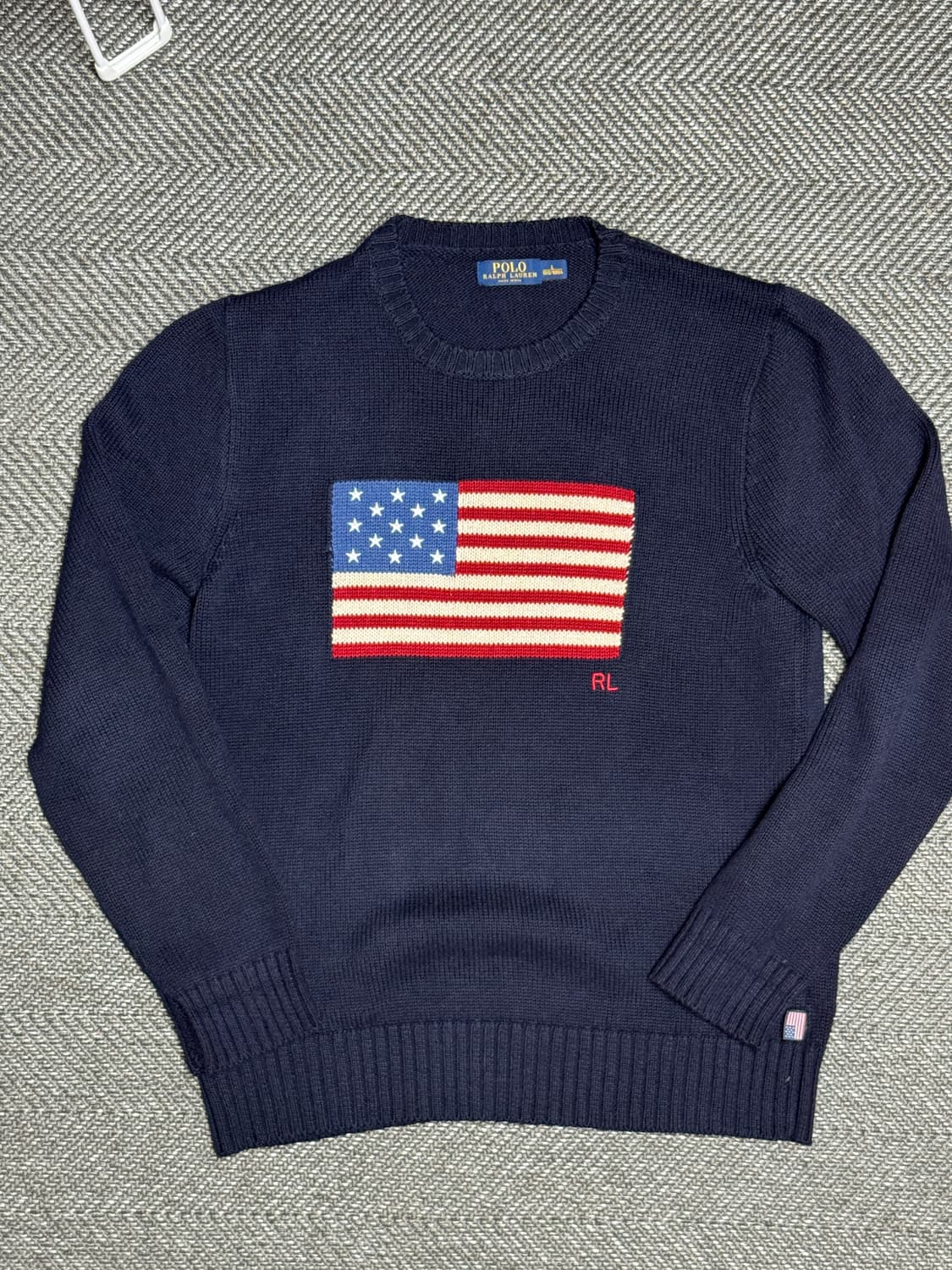 폴로 랄프로렌 성조기 니트 L  (MADE IN USA) 상품이미지1