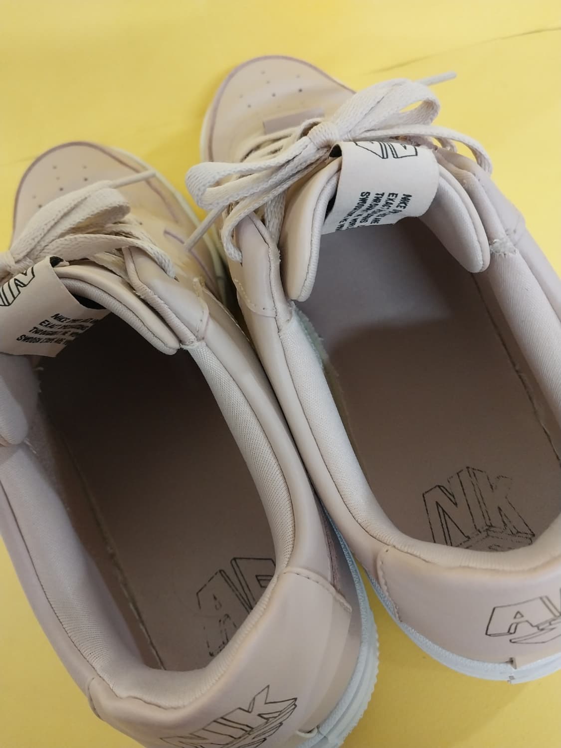 남성 나이키 에어포스1 픽셀 핑크베이지 스니커즈, 운동화 (280) 상품이미지6