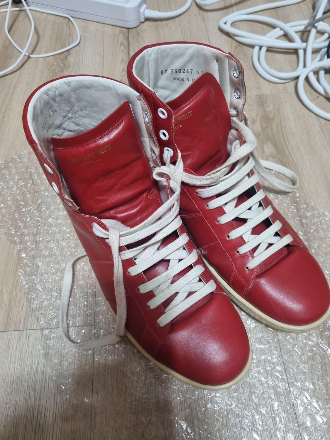 생로랑 하이탑 레드 상품이미지1