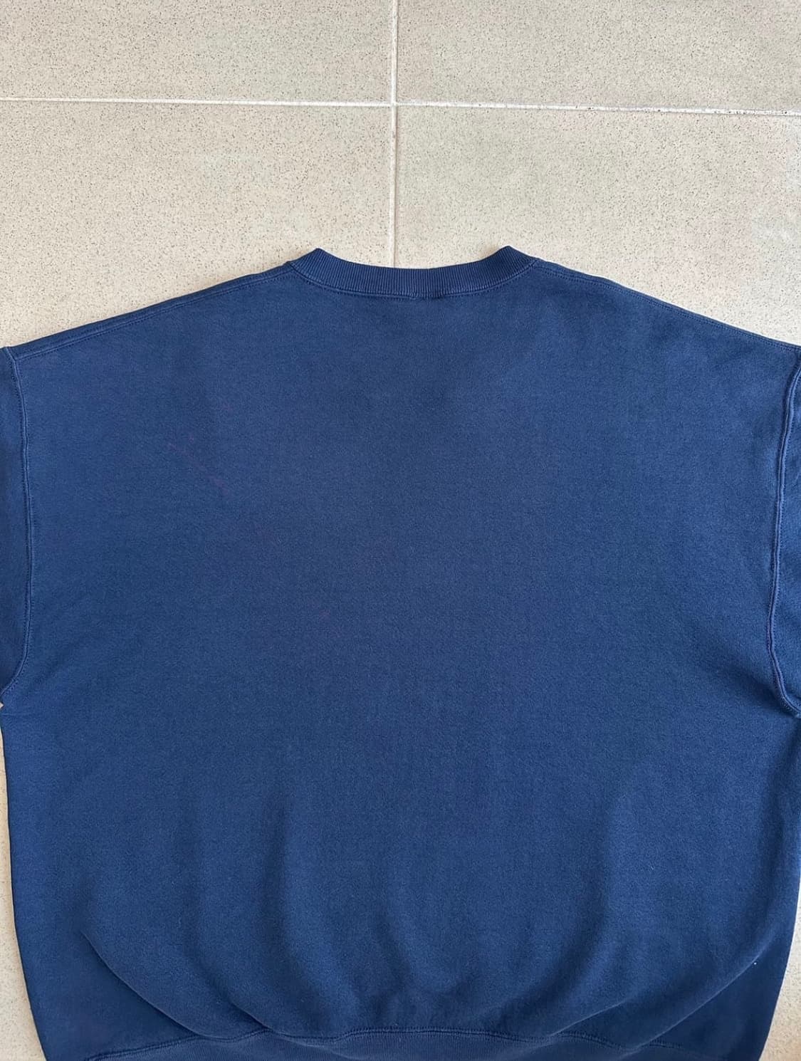 90s 빈티지 러셀 스웻셔츠 네이비 XXL USA 상품이미지5