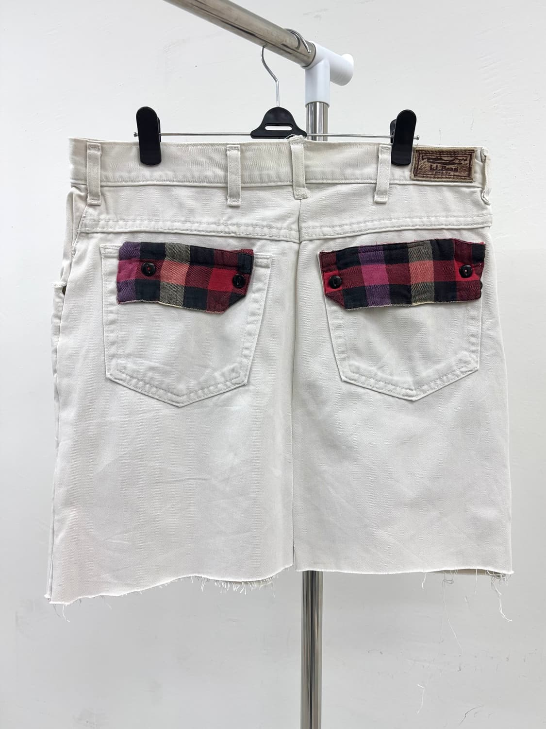 빈티지 LLBEAN y2k 화이트 스커트 상품이미지8
