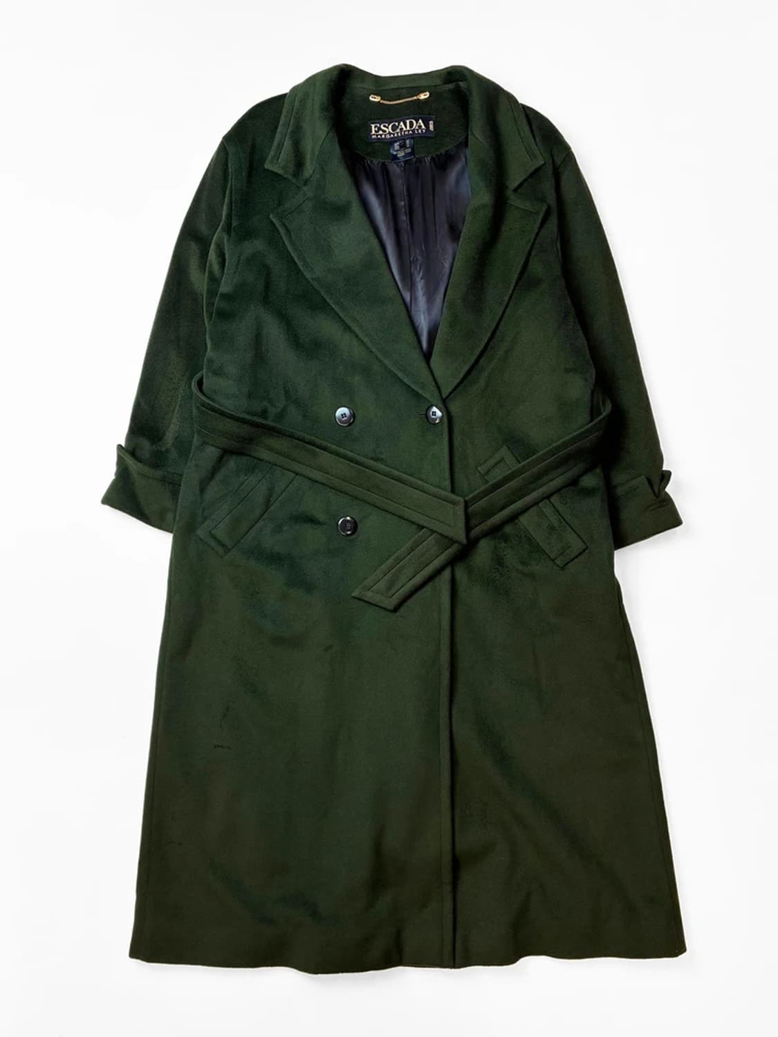 에스까다 00s 100% 캐시미어 더블 롱 코트 PN5444 상품이미지1