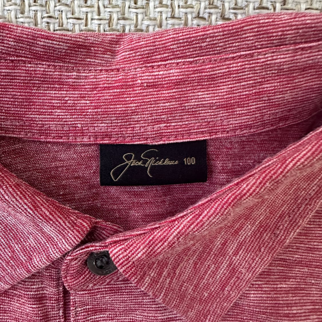 100 헤지스 스트라이프 배색 반팔 0413D 상품이미지2