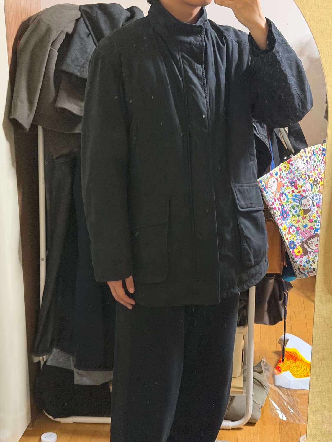 폴스튜어트 후드 모즈 코트 상품이미지3