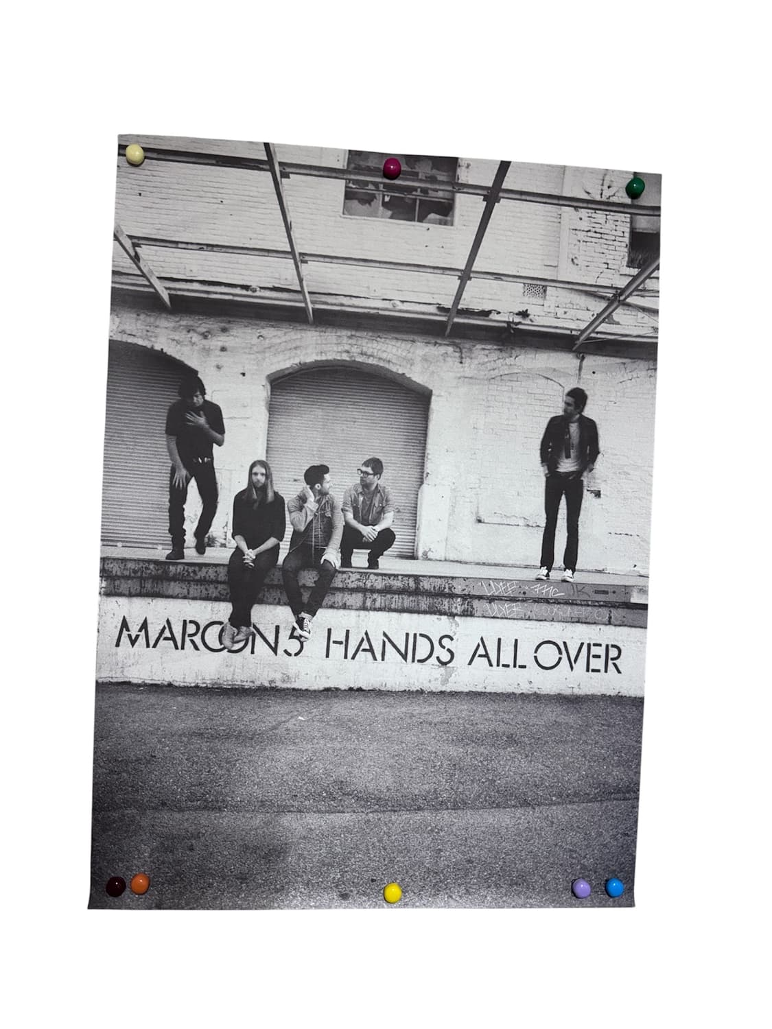 마룬5 MAROON5 3집 HANDS ALL OVER 오리지널 포스터 상품이미지1