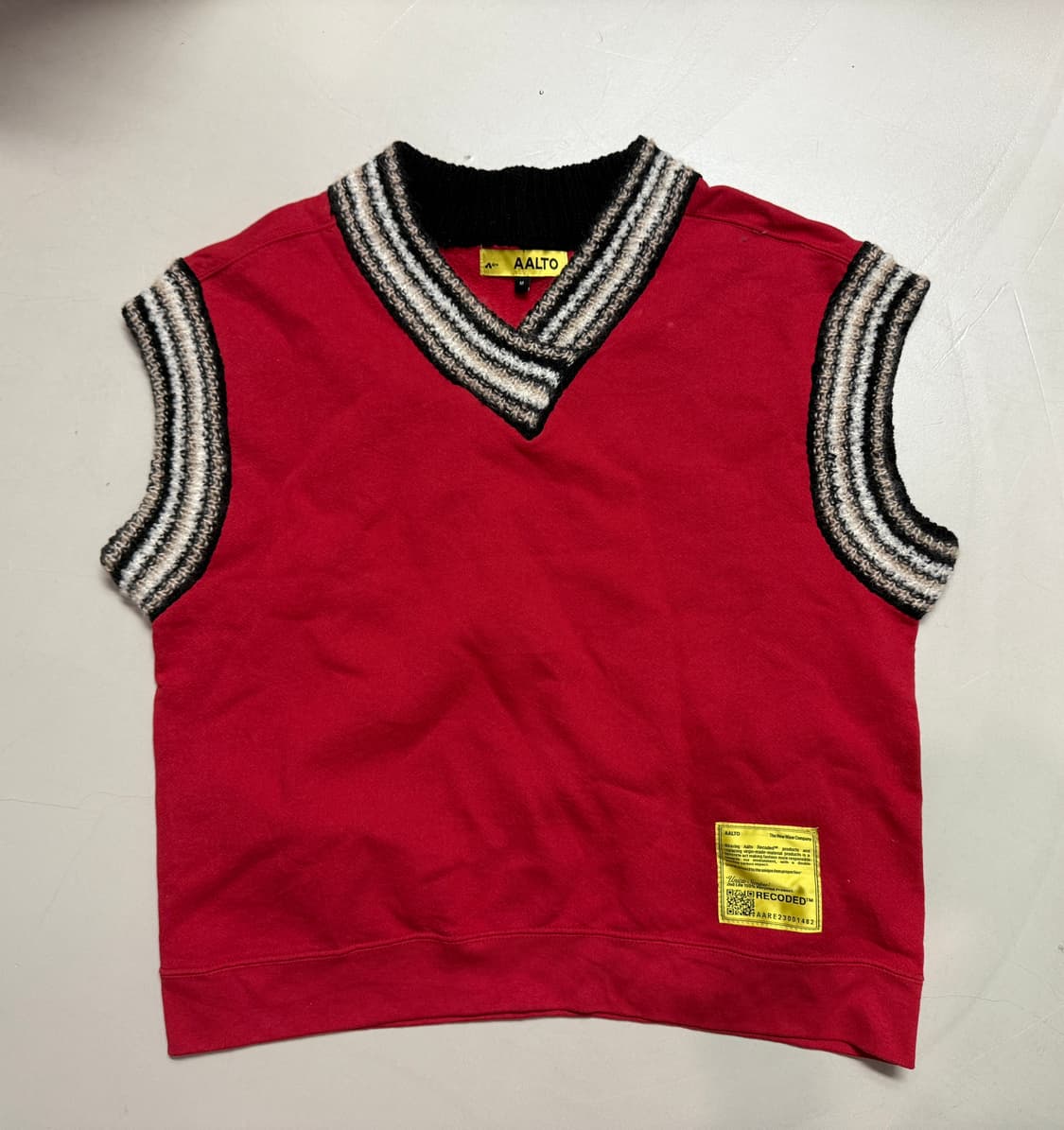 Aalto colleage knit collar vest 알토 베스트 상품이미지3