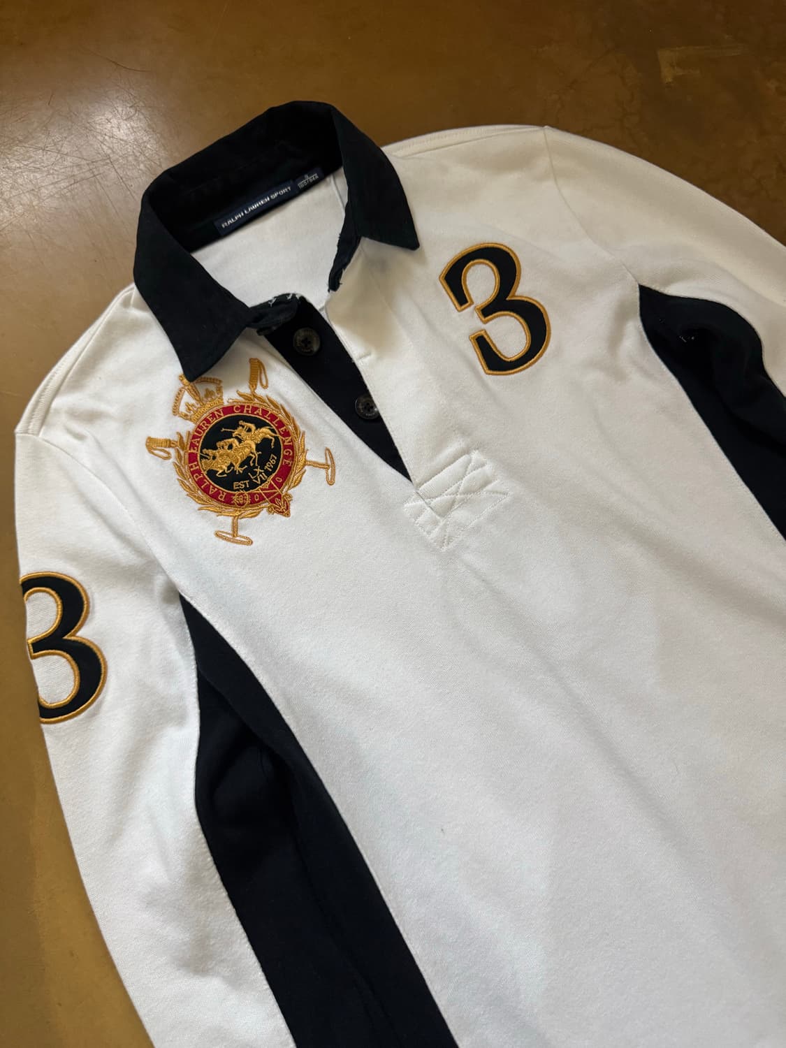 폴로 랄프로렌 빅포니 첼린지 럭비 카라티  상품이미지1