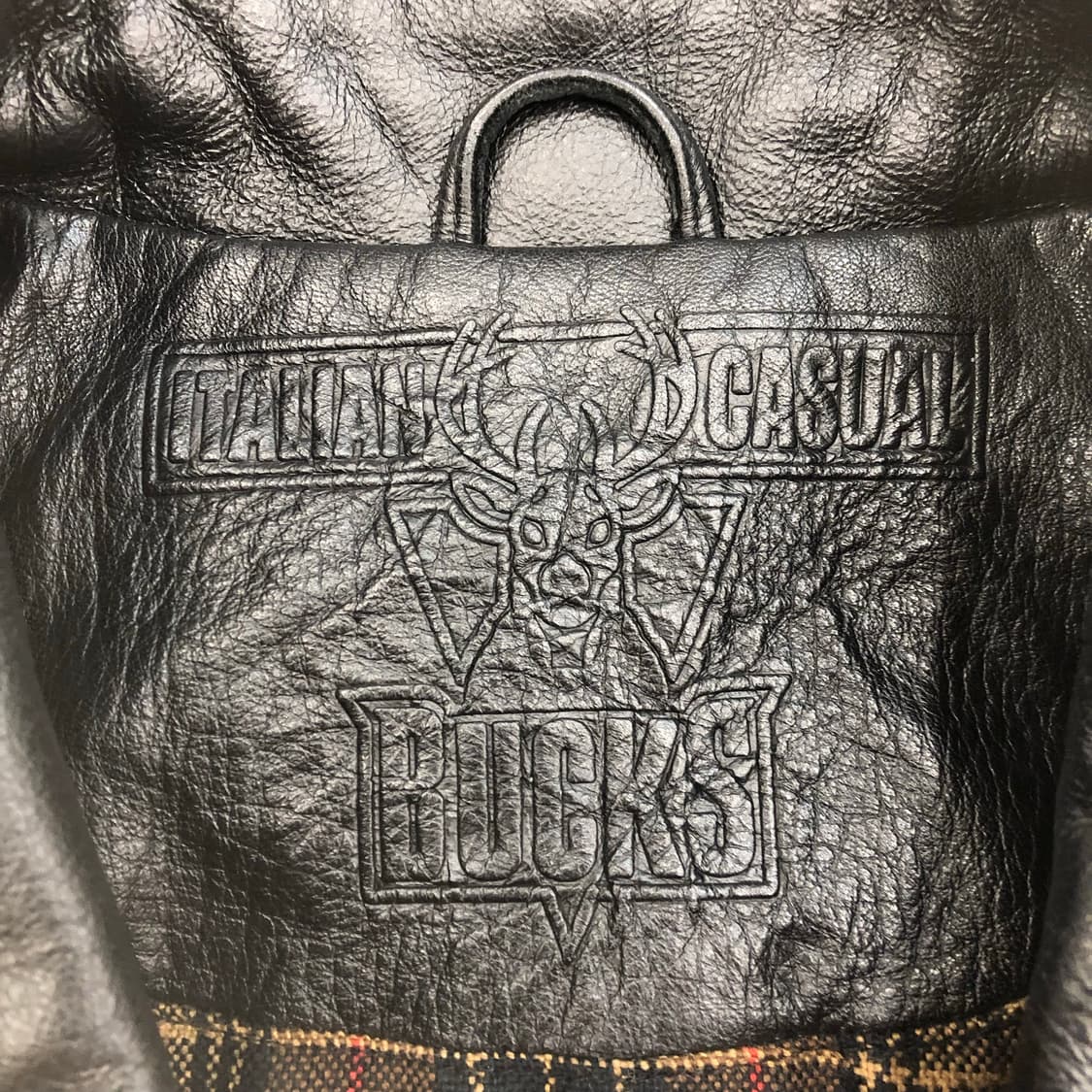 빈티지 소가죽 집업 레더 가죽 자켓 상품이미지6