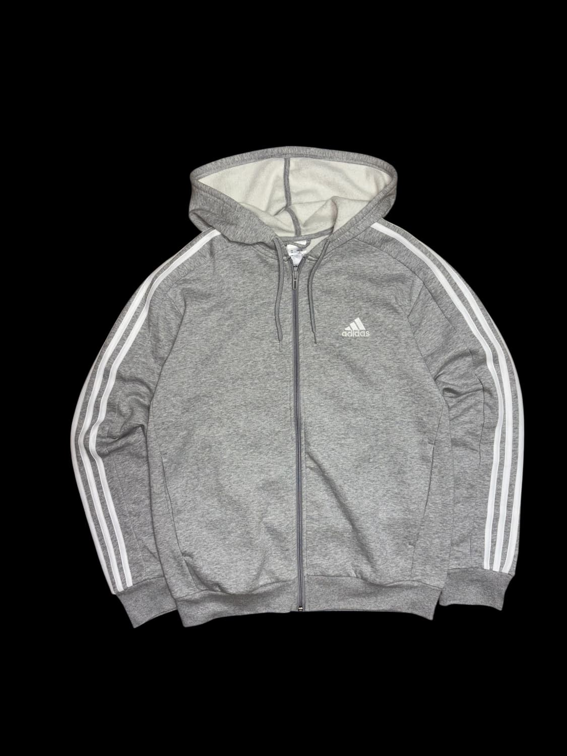 아디다스 그레이 후드 집업 상품이미지4