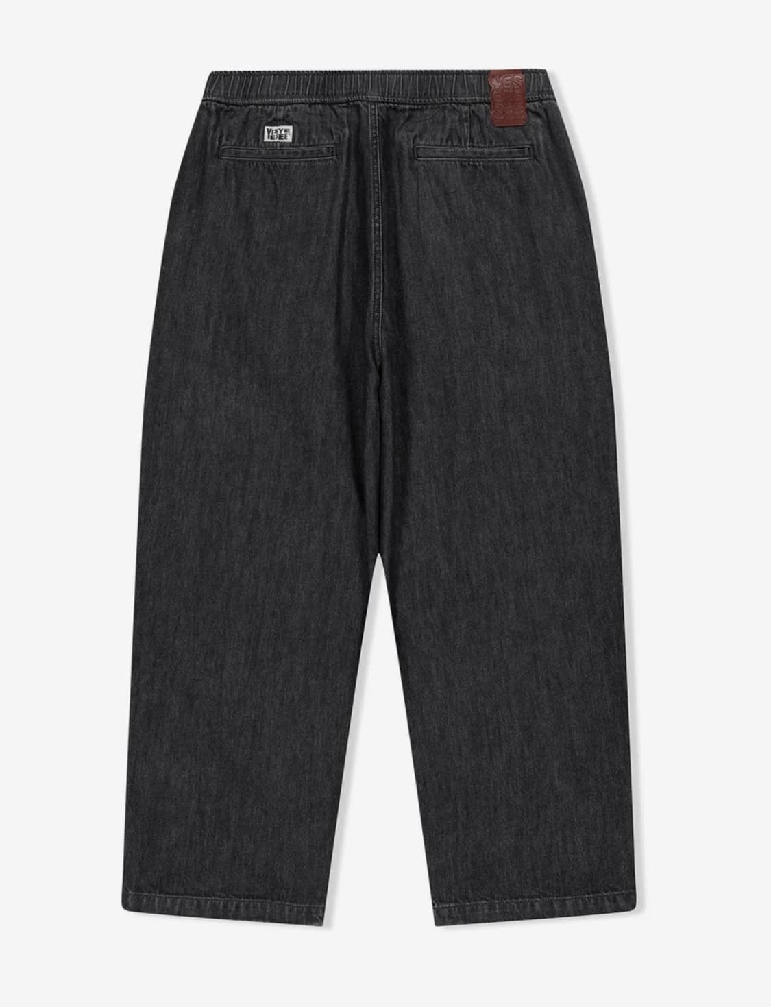 Adjustable X-Hook Easy Denim Pants Black 상품이미지2