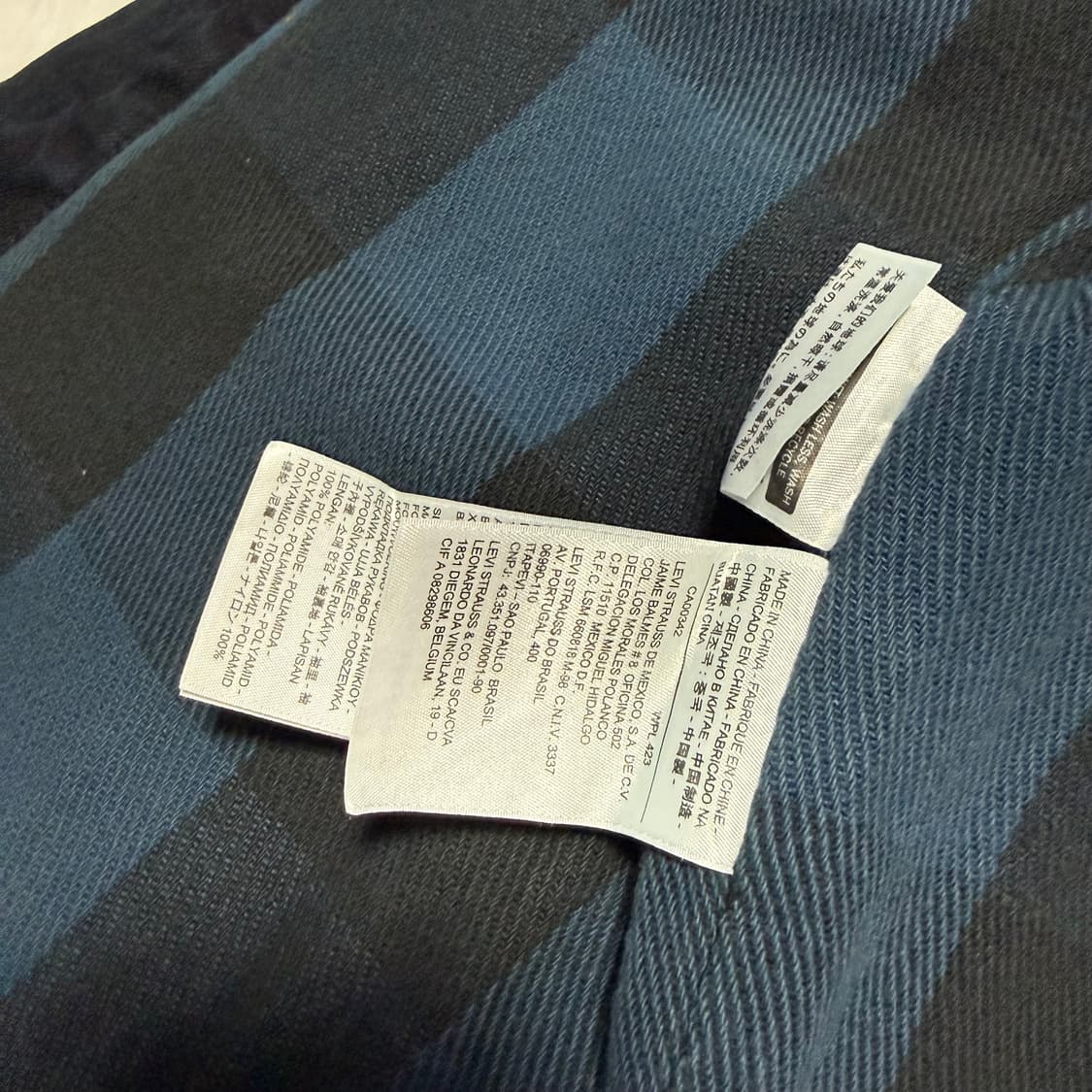 [S] 리바이스 블랙 데님 트러커 자켓 상품이미지5