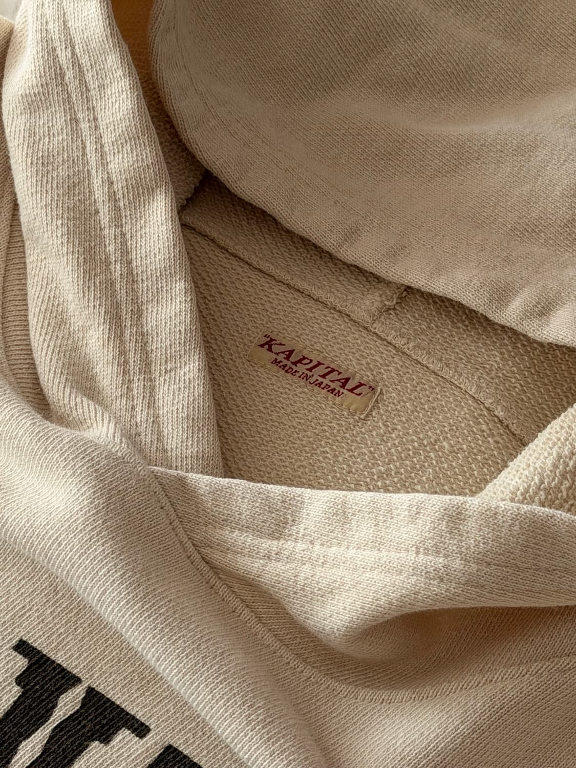  [4] 캐피탈 플리스 후드 스웨트셔츠 상품이미지4