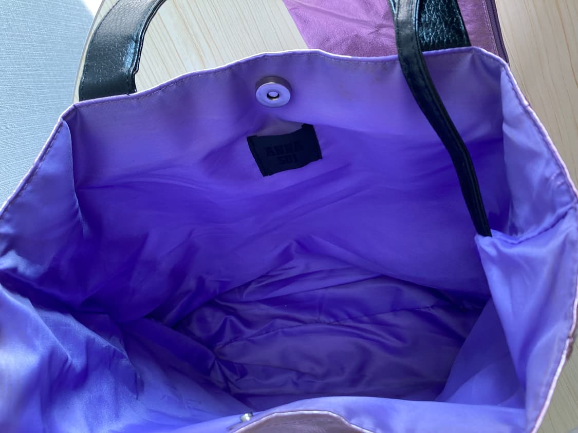 안나수이 나일론 가죽 혼방 토트백 상품이미지7