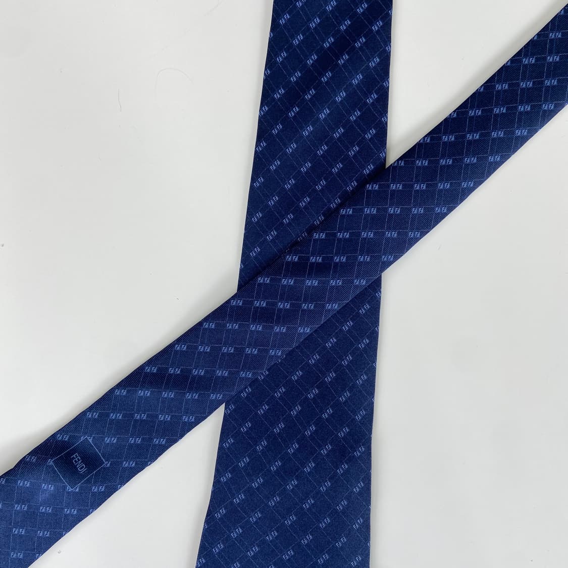 펜디 (FENDI) 신형라벨 모노그램 정품 명품 넥타이 상품이미지4