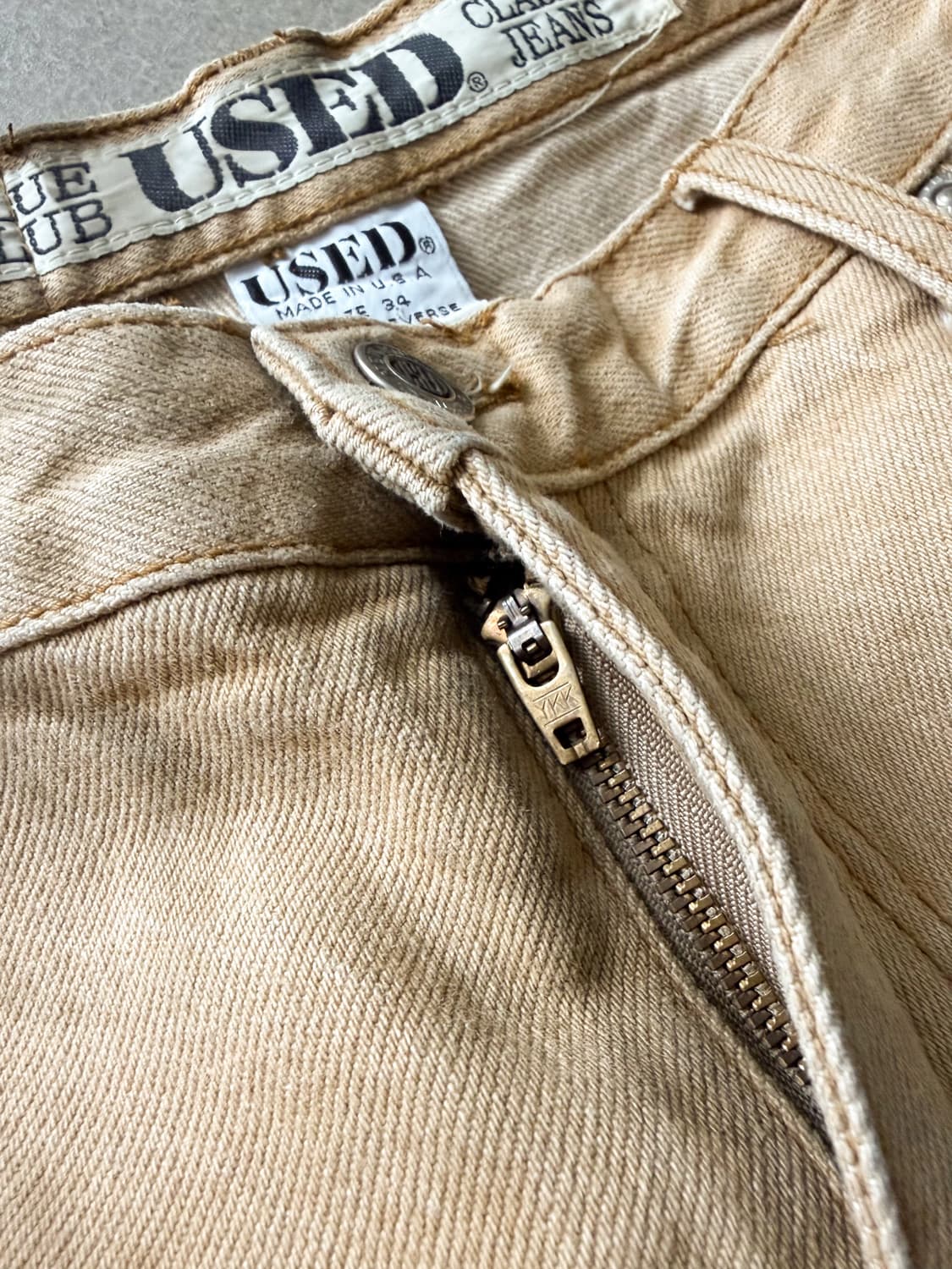 Vintage USED Wide Denim Pants 상품이미지4