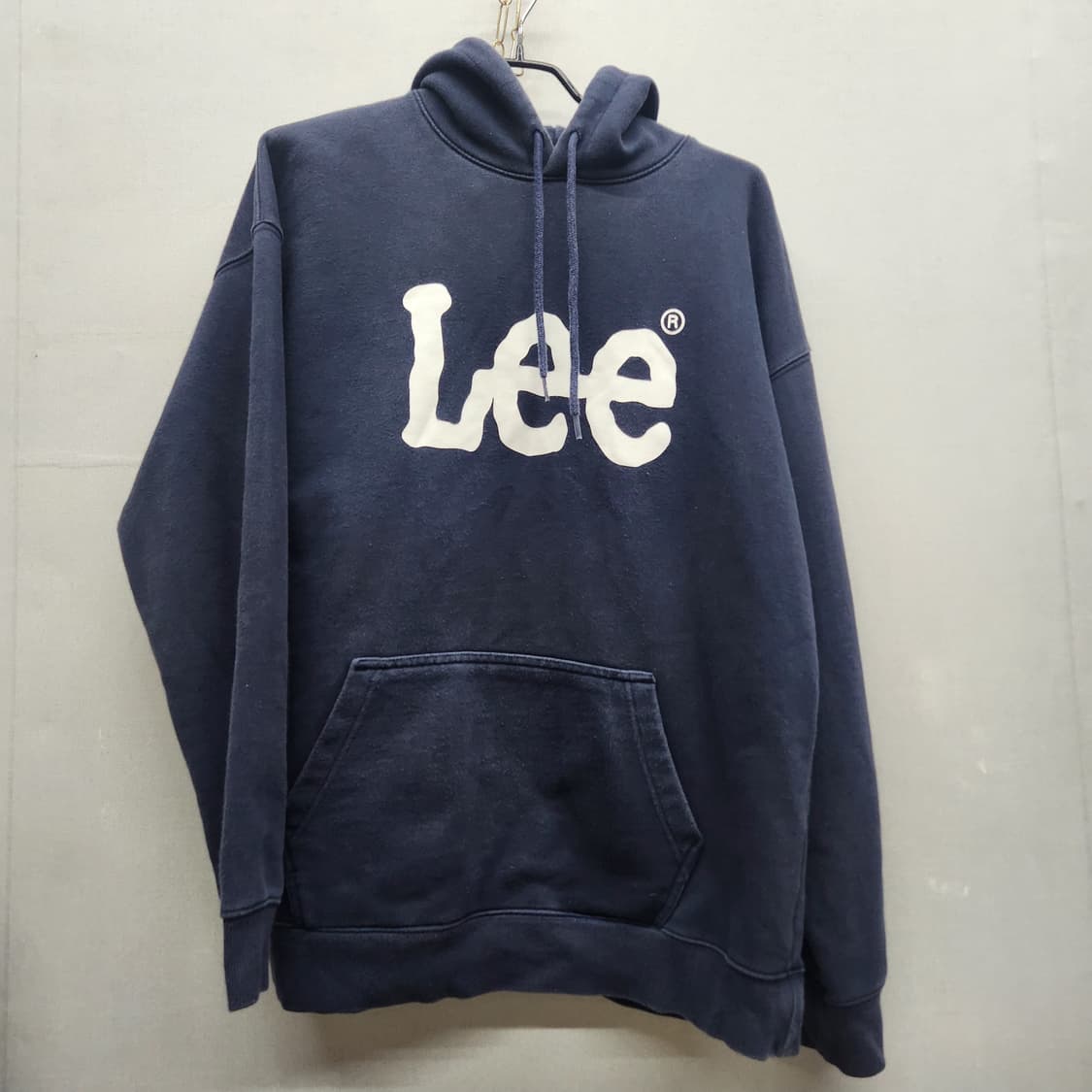 Lee 빅로고 프린팅 후드티 L(XL) 상품이미지1