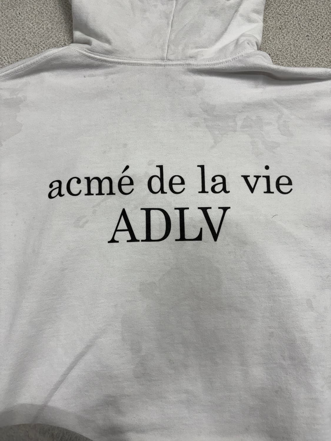 아크메드라비 후드티 화이트 2 상품이미지9