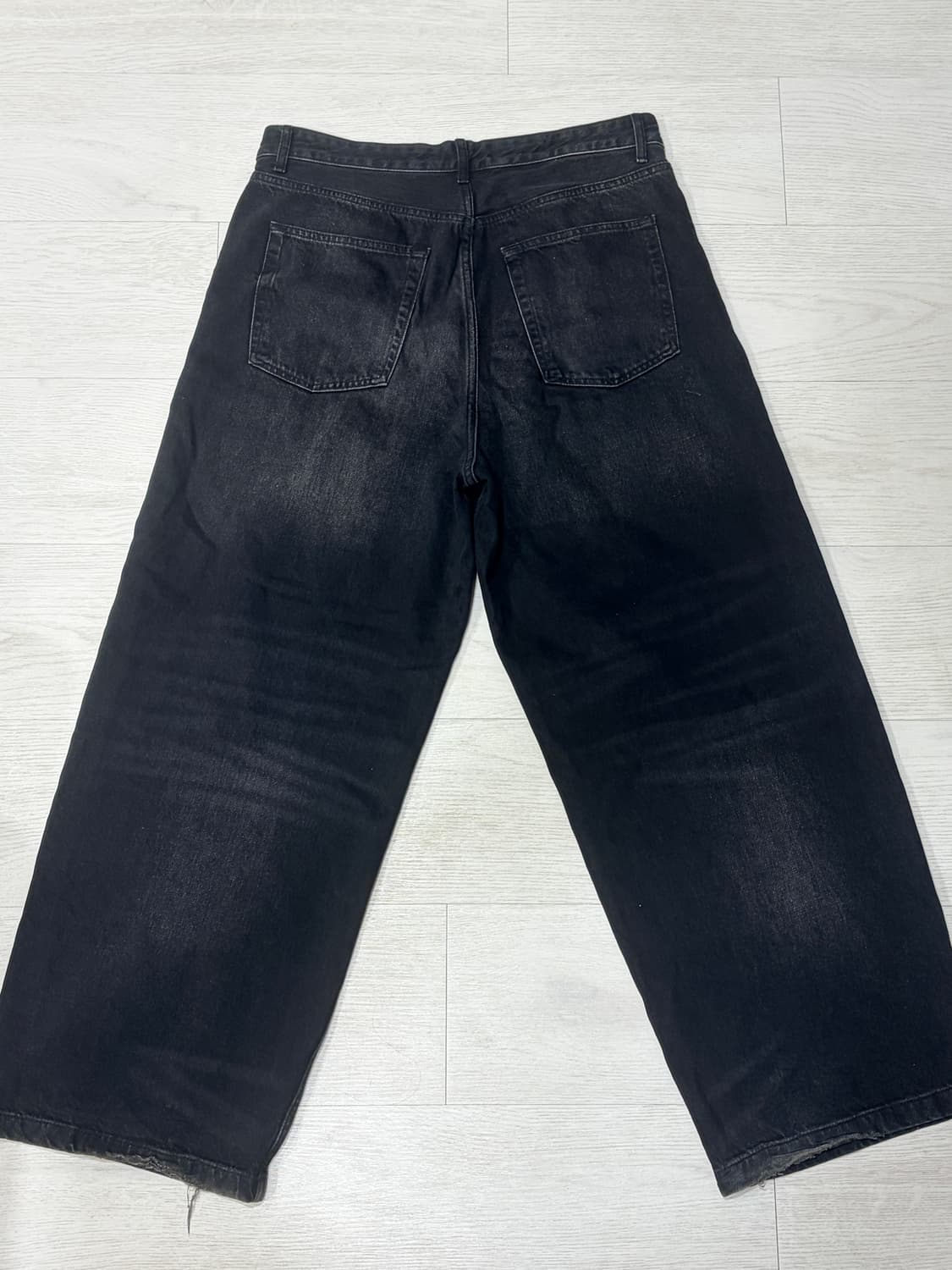 자라 jeans 배기 와이드 핏 32inch 상품이미지3