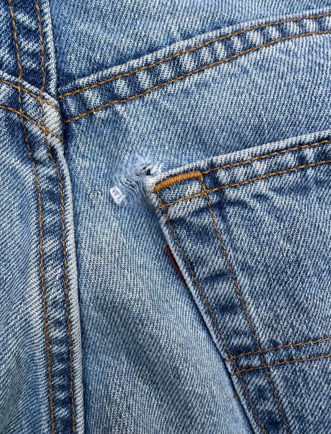 90s 리바이스 567 루즈핏 made in USA W32/L30 상품이미지7