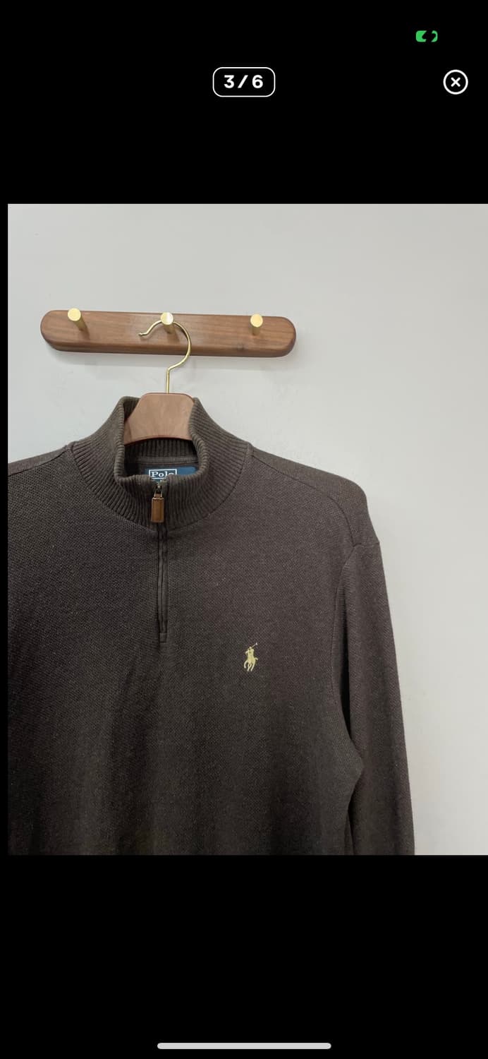 폴로랄프로렌 엘보패치 하프집업 니트 A2870 상품이미지3