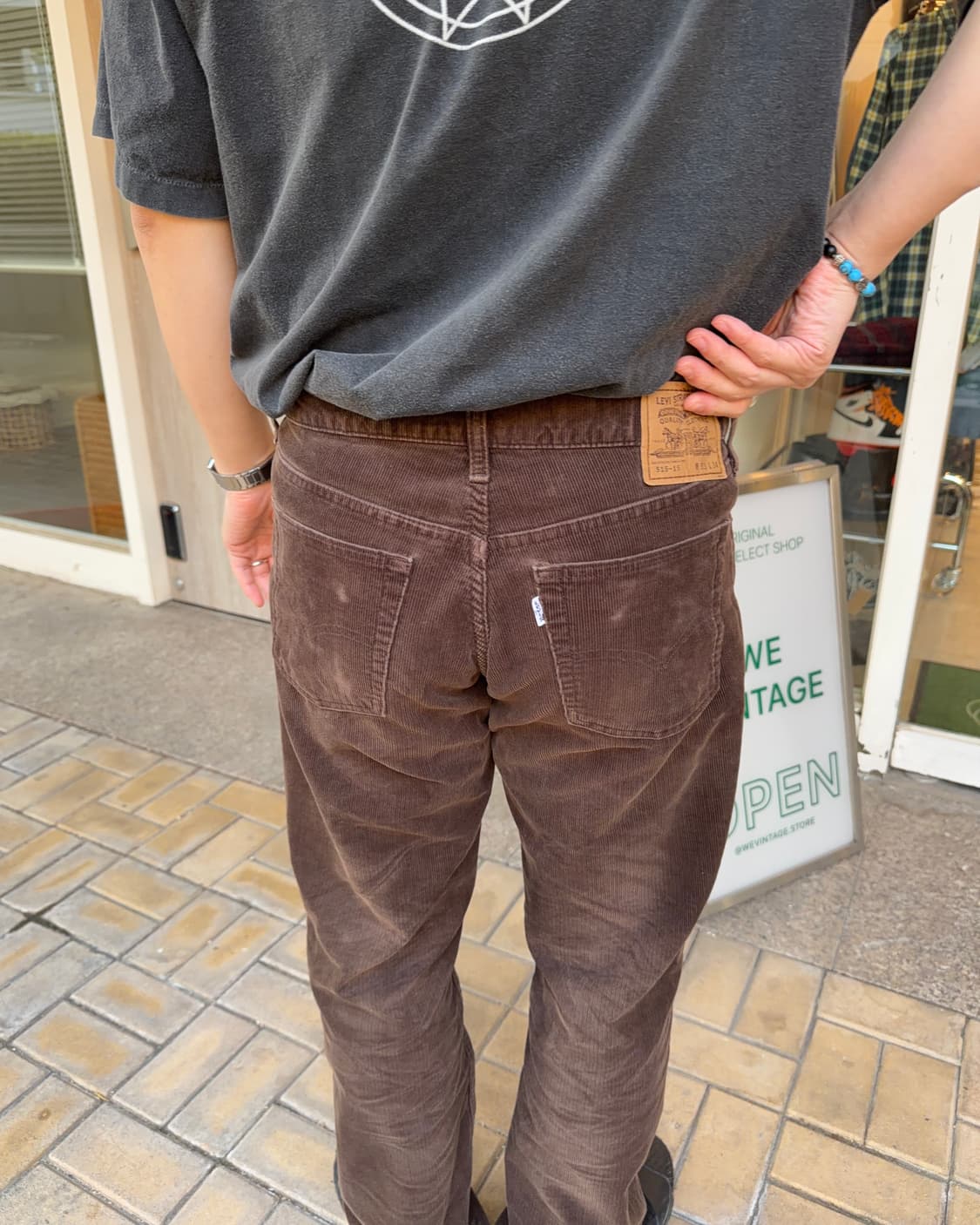 90s Levis 리바이스 515 코듀로이 팬츠 (33) (Japan) 상품이미지2