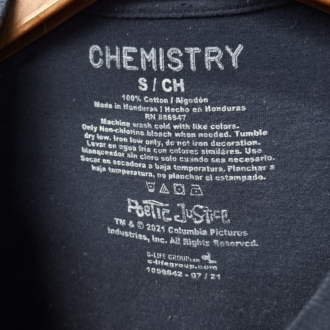 포이틱 저스티스 2Pac 그래픽 롱슬리브 티셔츠 N1263 상품이미지8