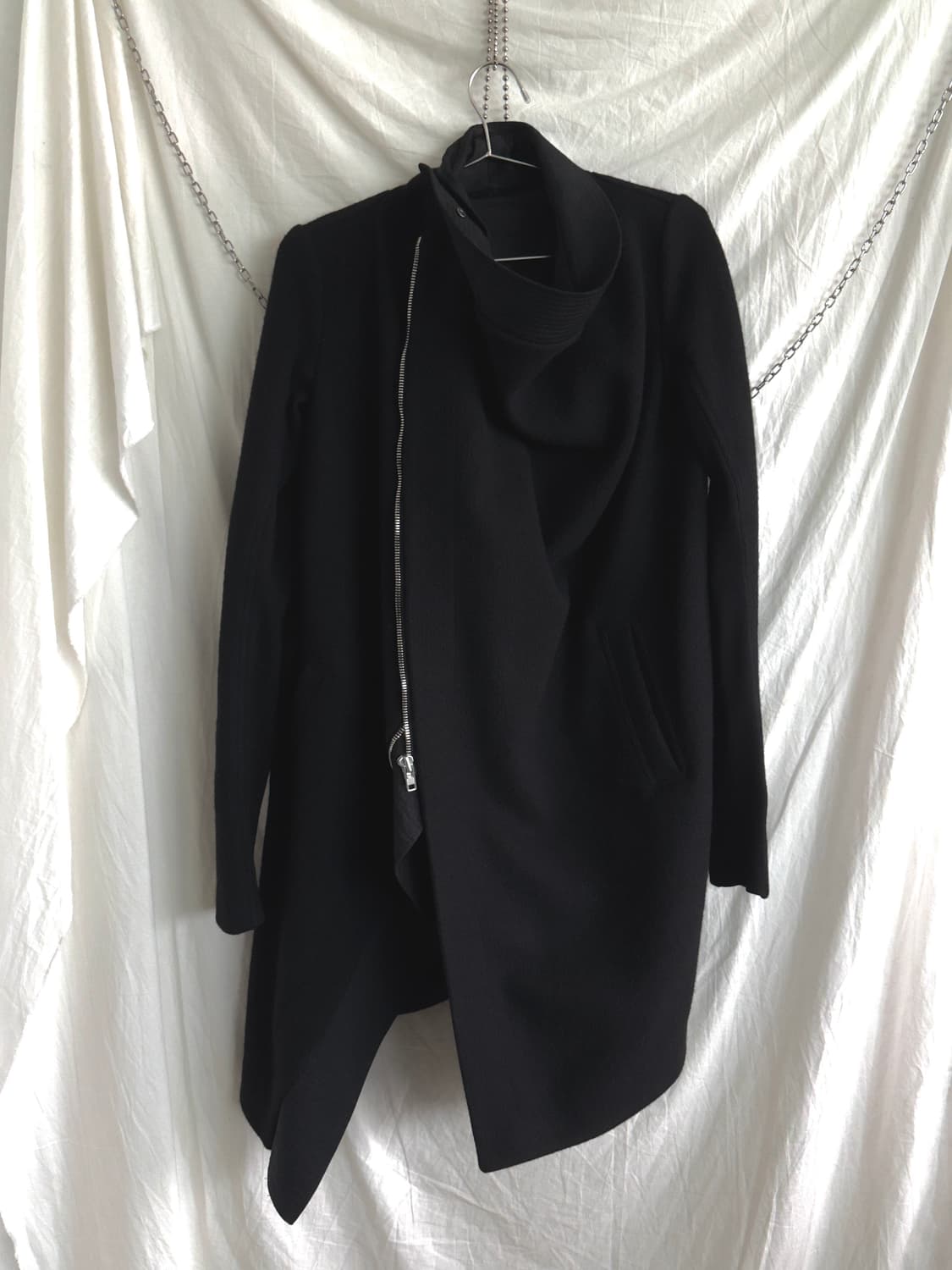 릭오웬스 15fw 익스플로더 울 코트 상품이미지2