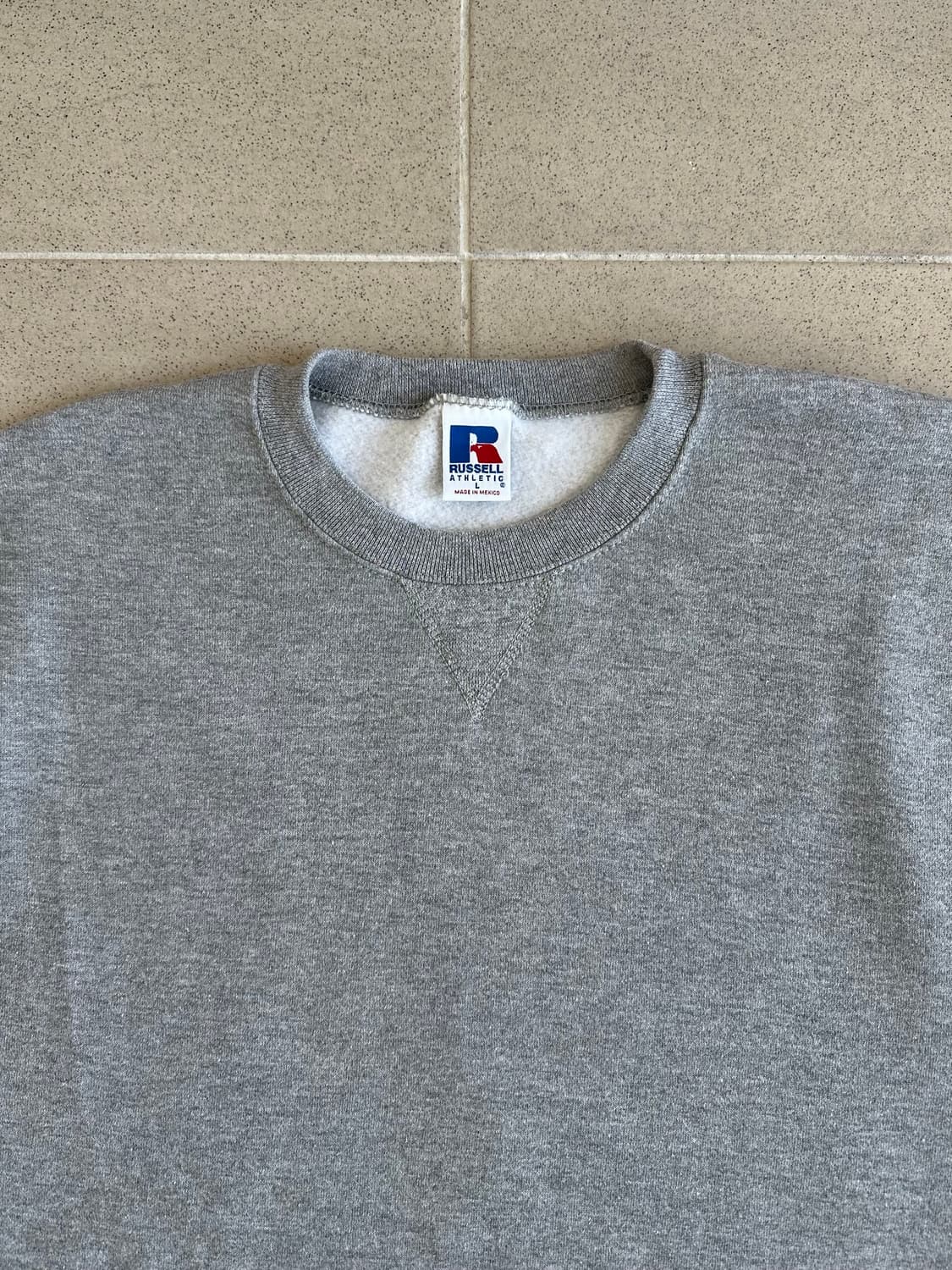 90s 빈티지 러셀 스웻셔츠 그레이 L 상품이미지4
