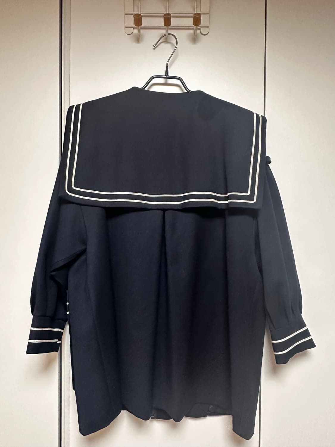 프레클 세일러 네이비 미디 자켓 상품이미지4