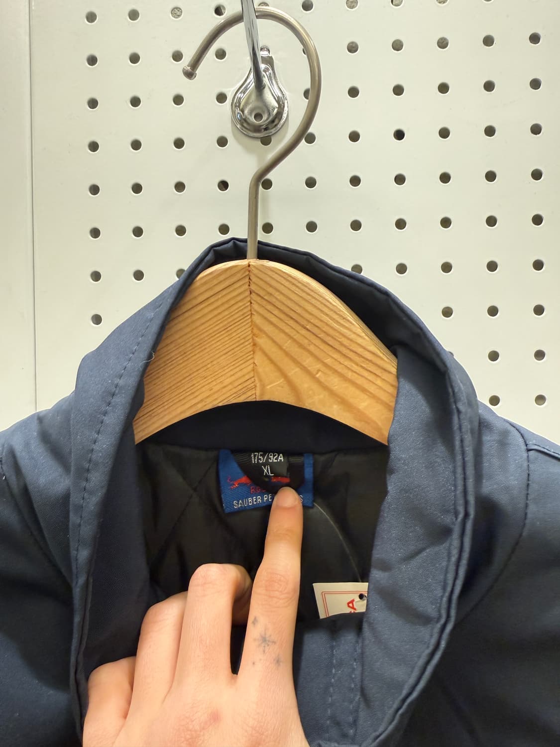 빈티지 레드불 스폰서 빅로고 레이싱 봄버 U266 상품이미지5