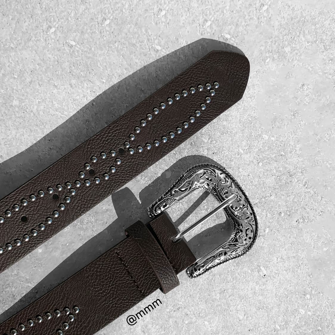 [Unisex] 웨스턴 터키석 벨트 상품이미지8